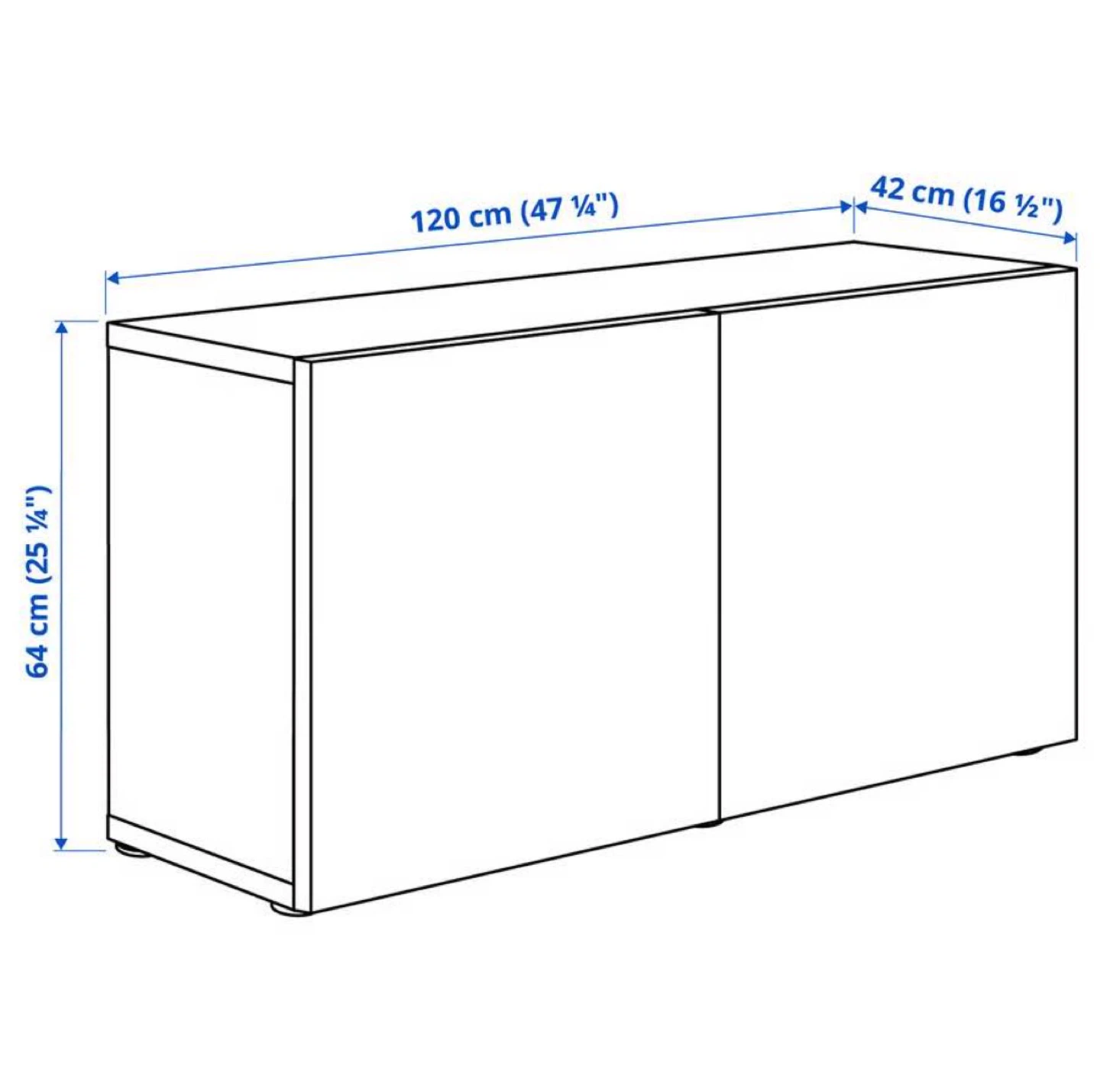 IKEA Besta Wall-mounted Cabinet - photo 4