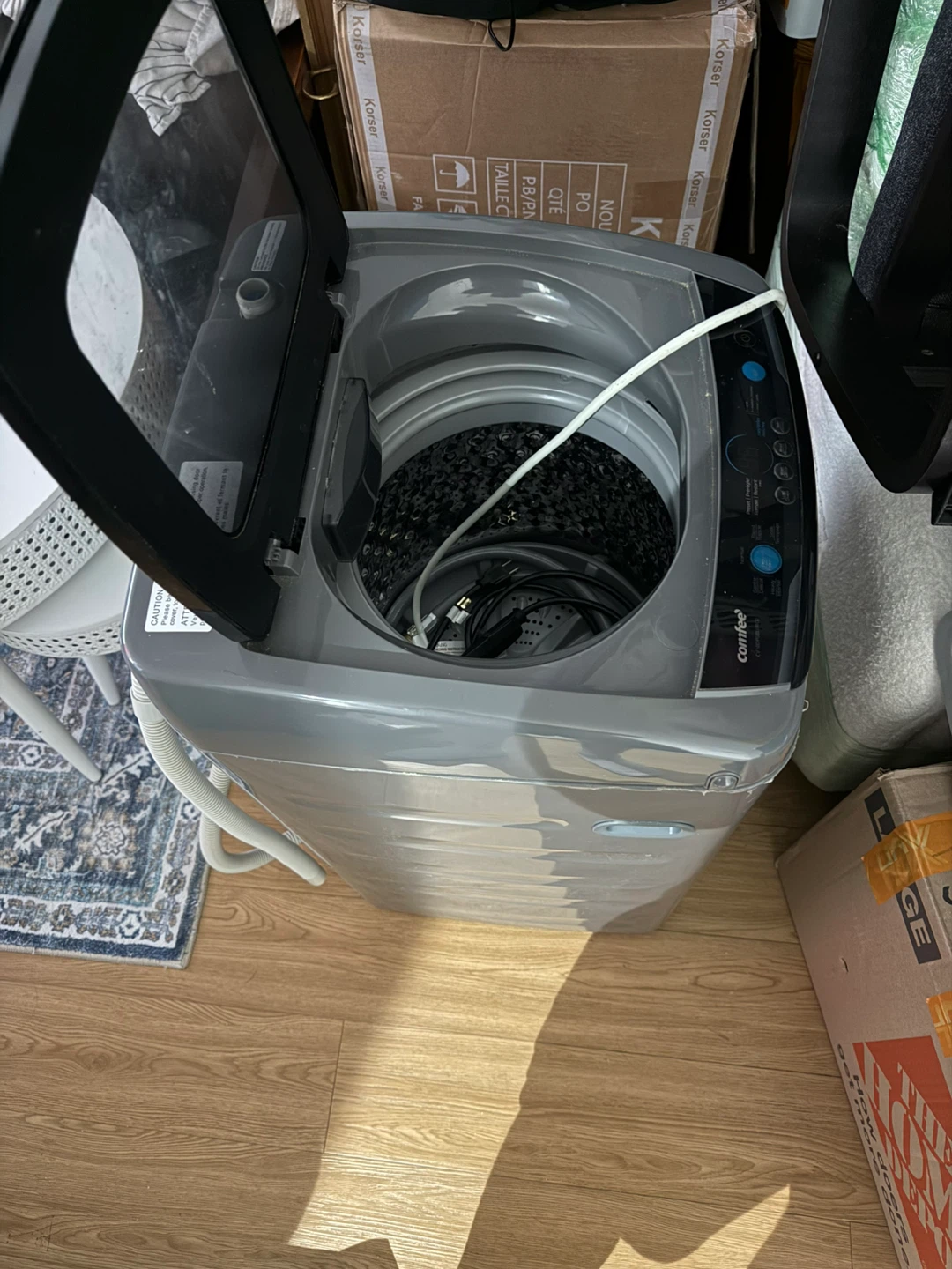 Comfee Top Load Apartment sized Washing Machine - photo 4