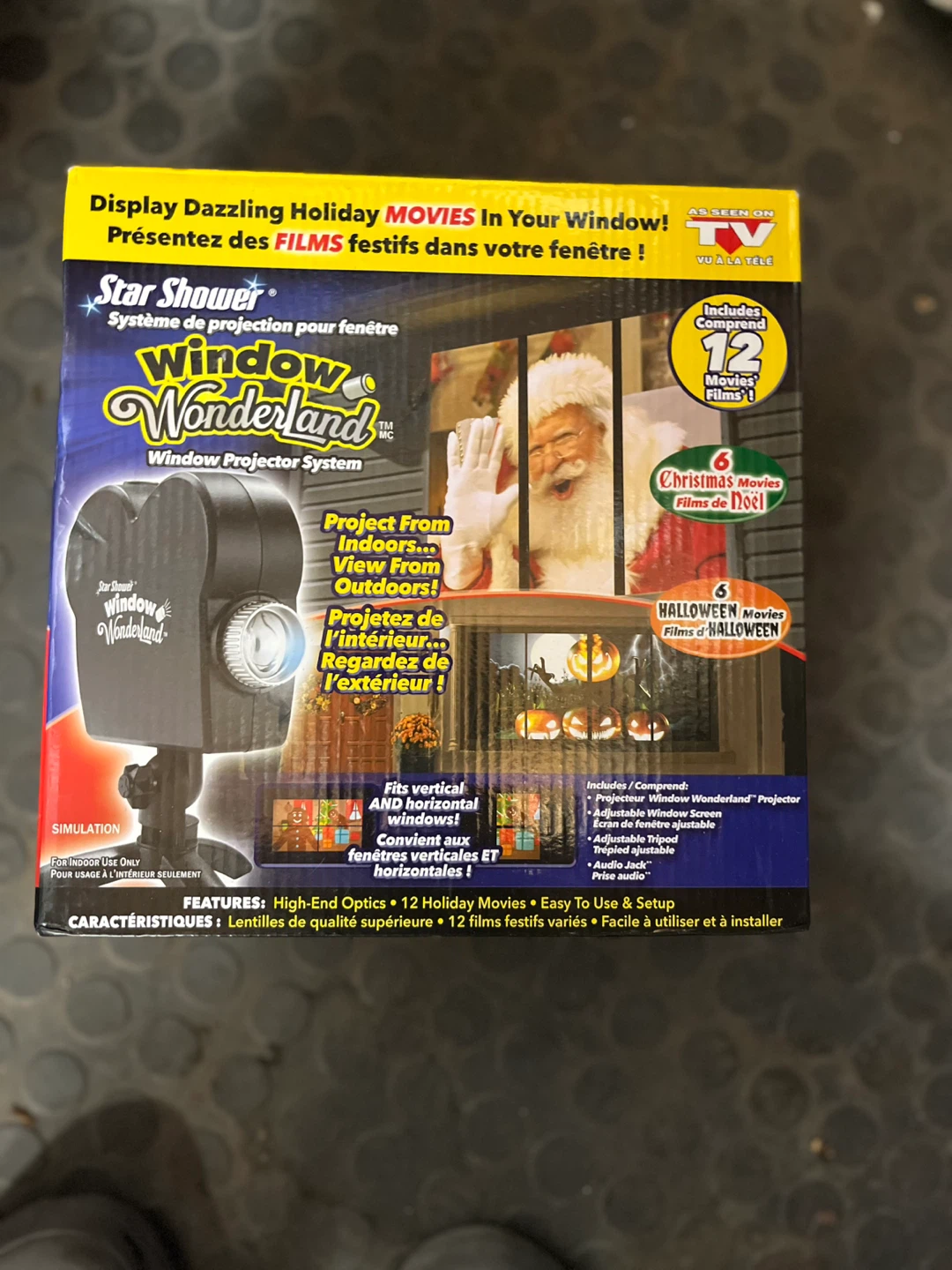 Star Shower Window Wonderland Projector System