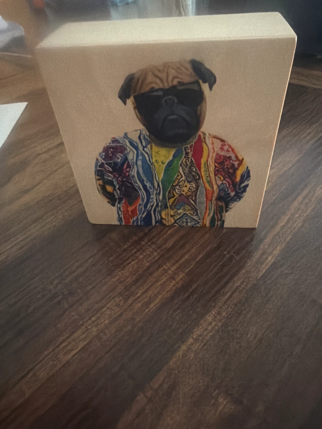 Artistic Pug Block