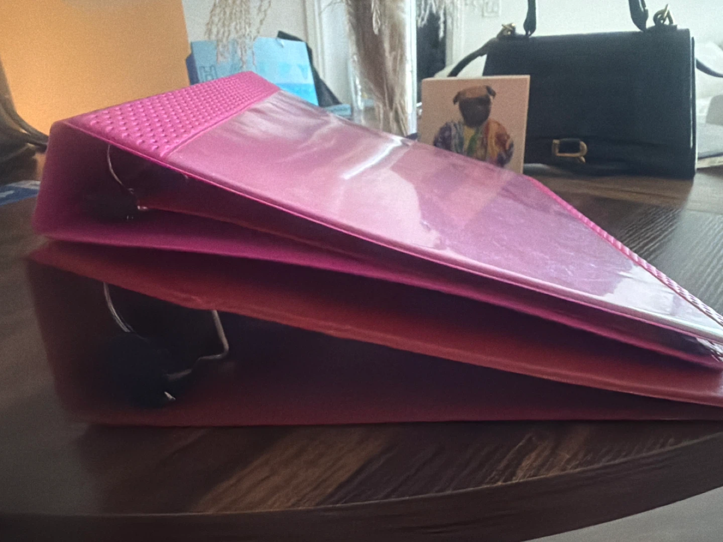 Pink 3-Ring Binder