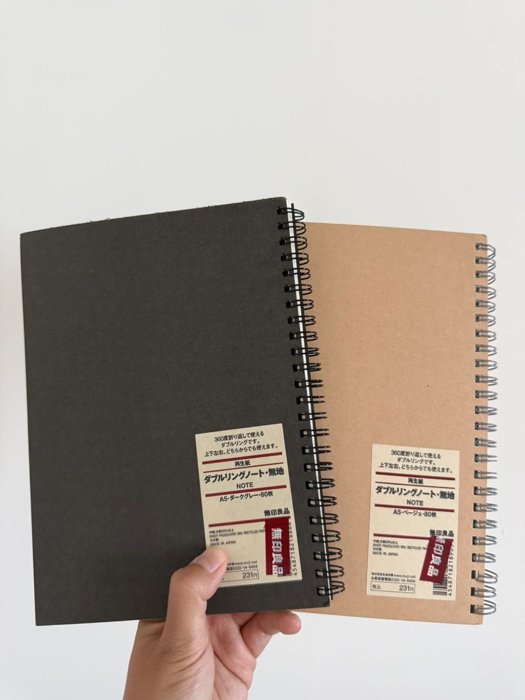 Muji Double Ring Notebook - A5