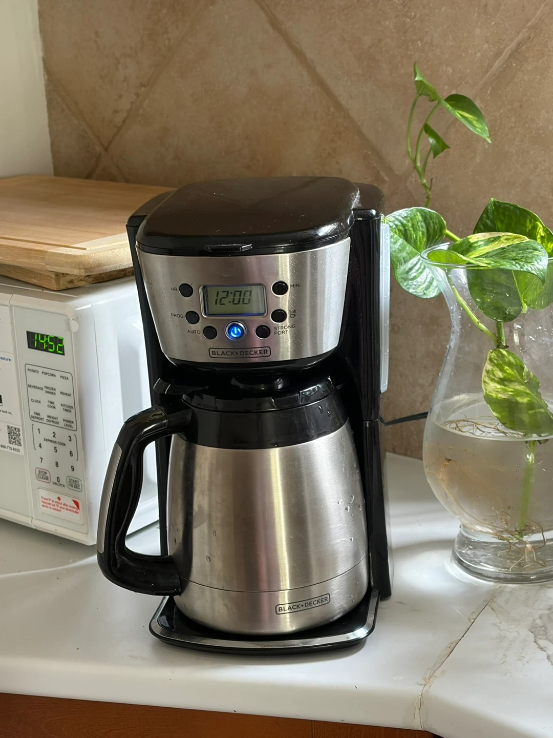 BLACK+DECKER Thermal 12-Cup Programmable Coffee Maker