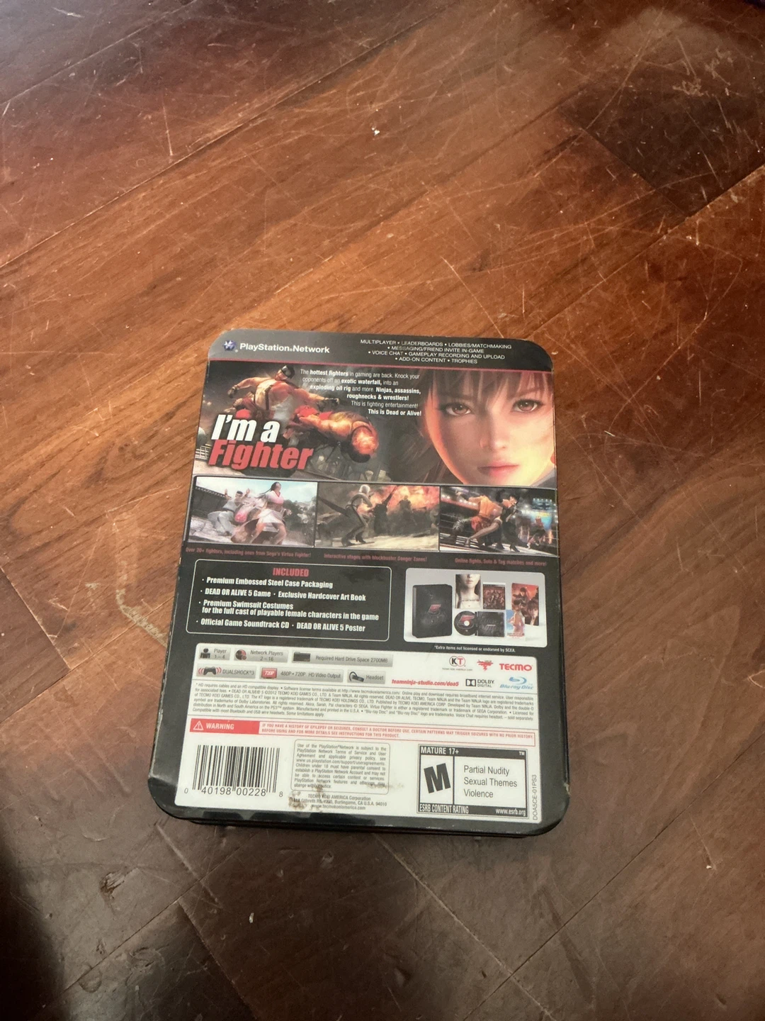 Dead or Alive 5 Collector's Edition PS3 Game - photo 2