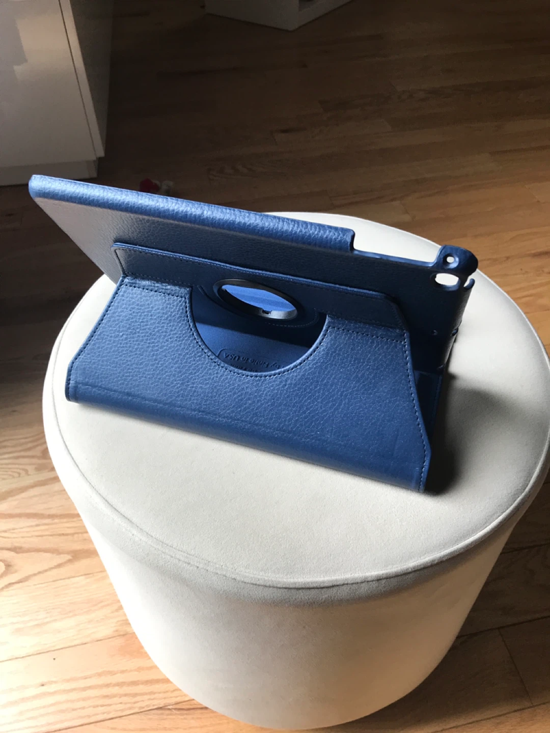 Fintie Blue Faux Leather Rotating Tablet Case