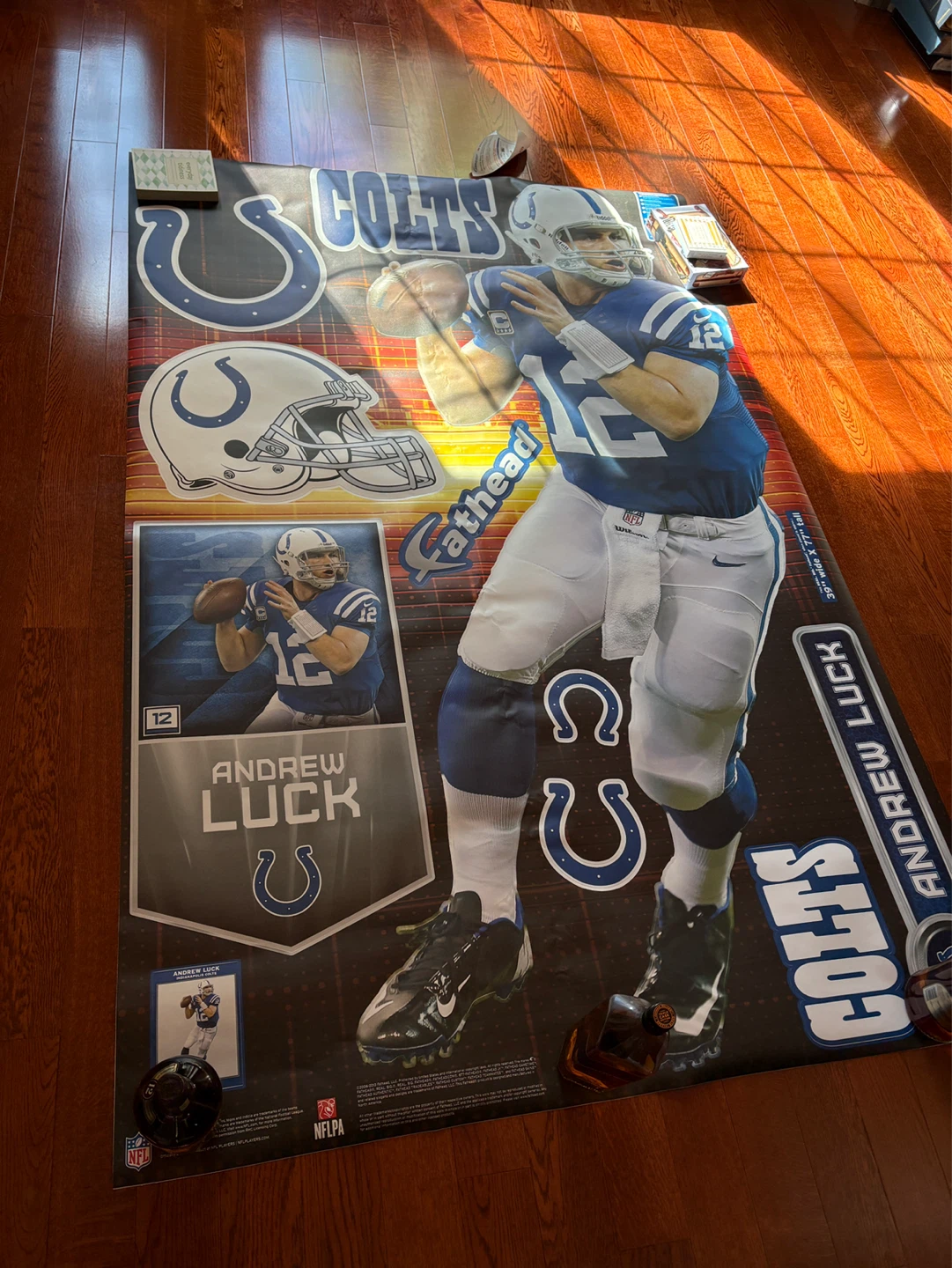 Andrew Luck Indianapolis Colts Wall Decal Set