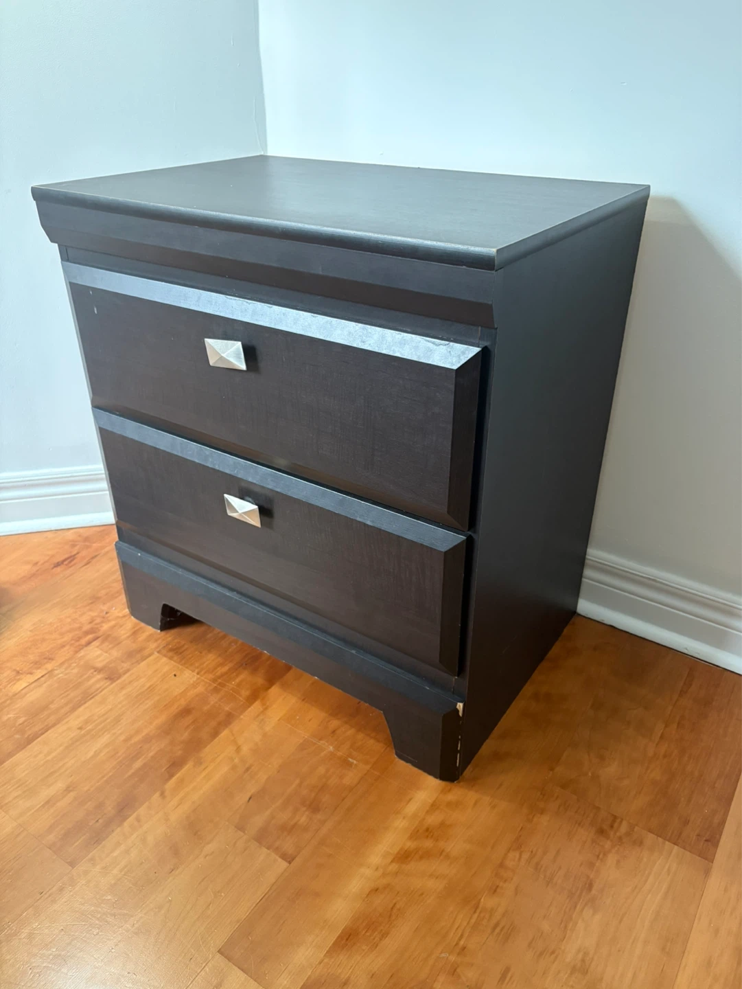 Nightstand with two drawers - PICK UP ONLY - photo 2