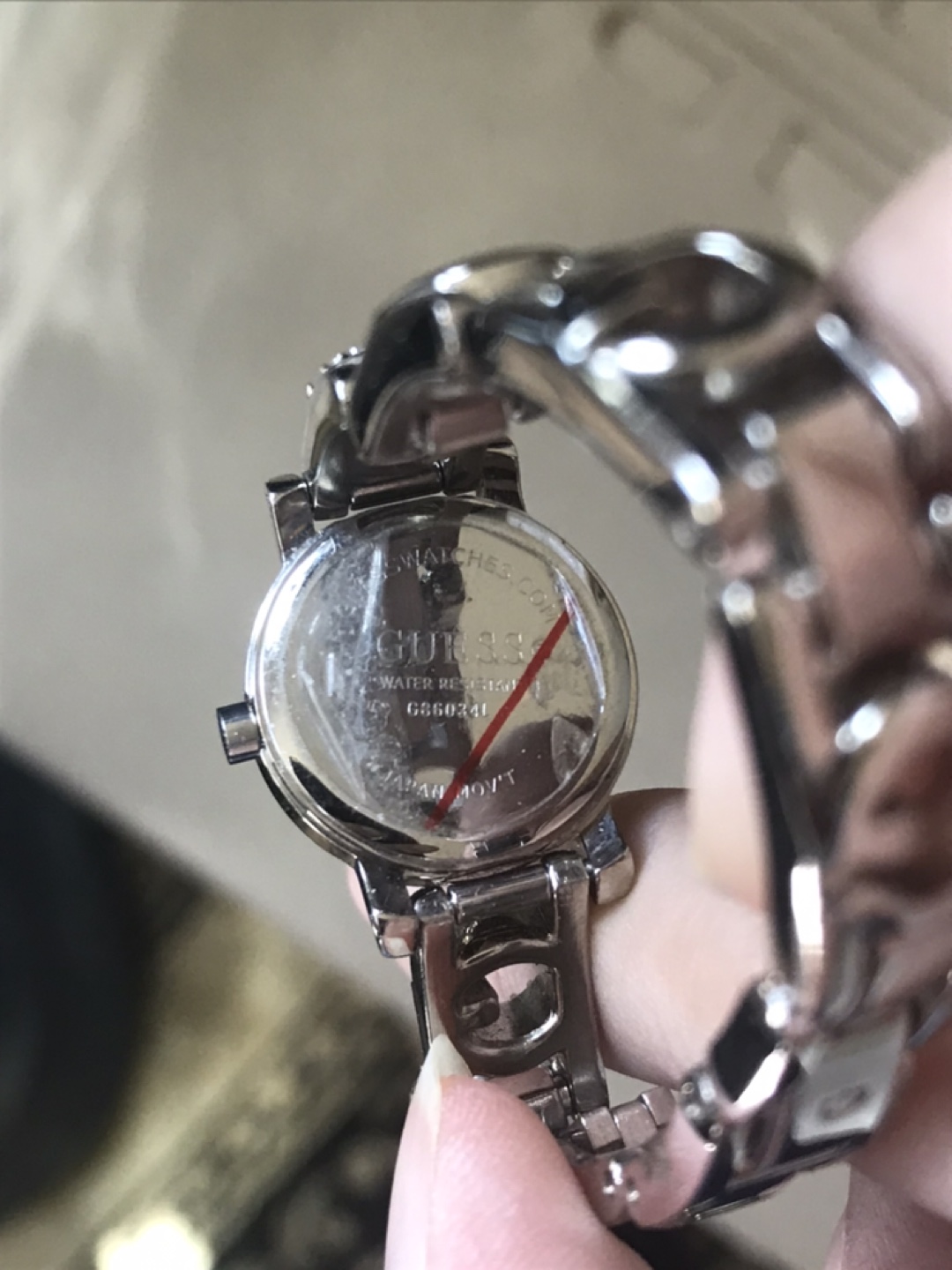 Guess Women's Silver Crystal Watch - photo 2