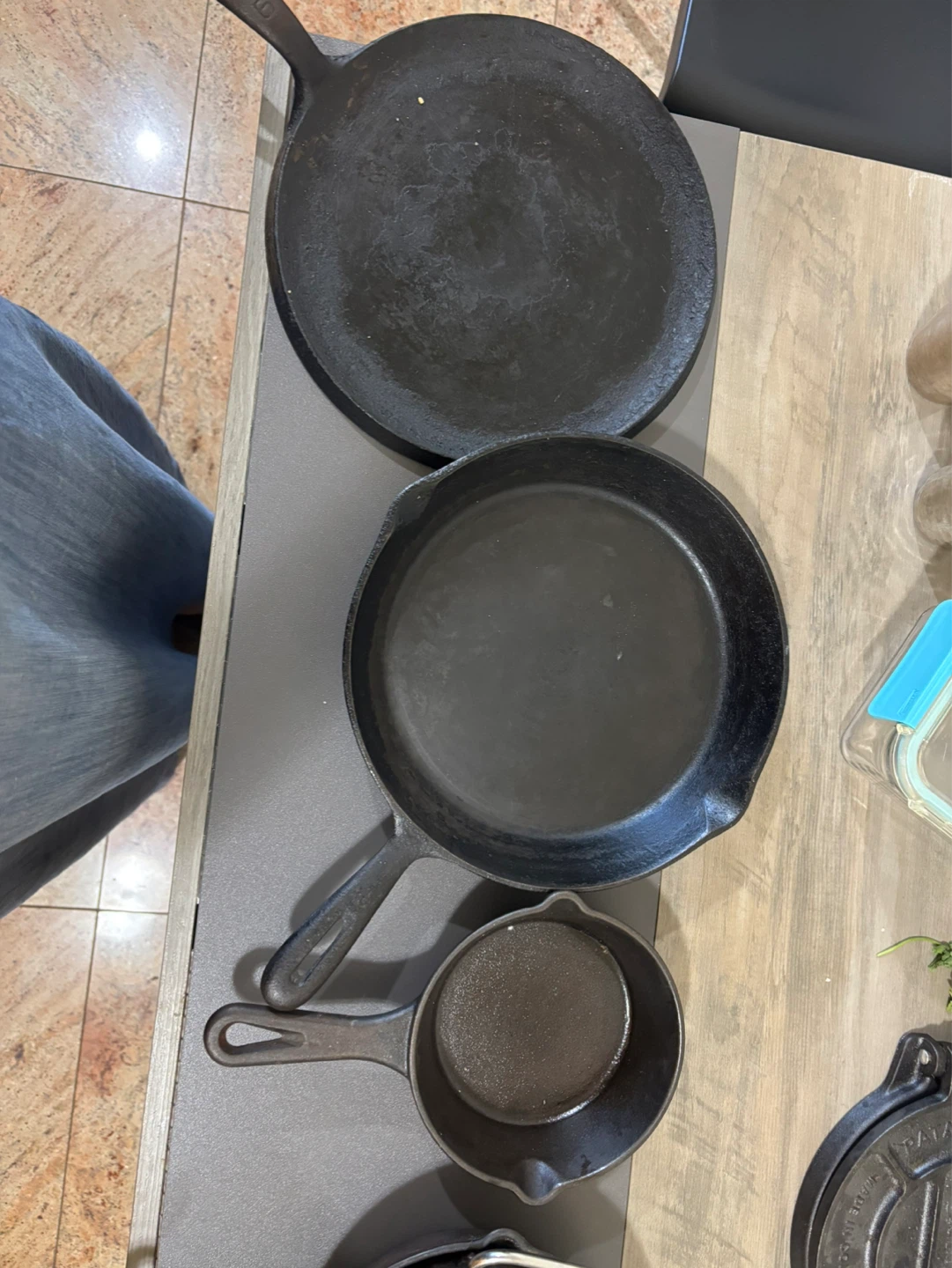 Cast Iron Skillet Set