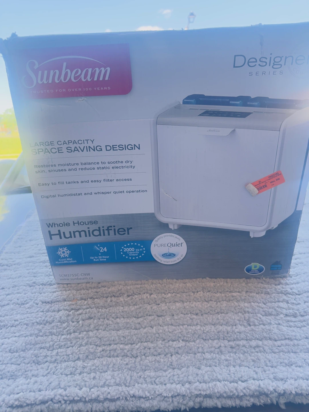 Sunbeam Designer Series Whole House Humidifier - photo 2