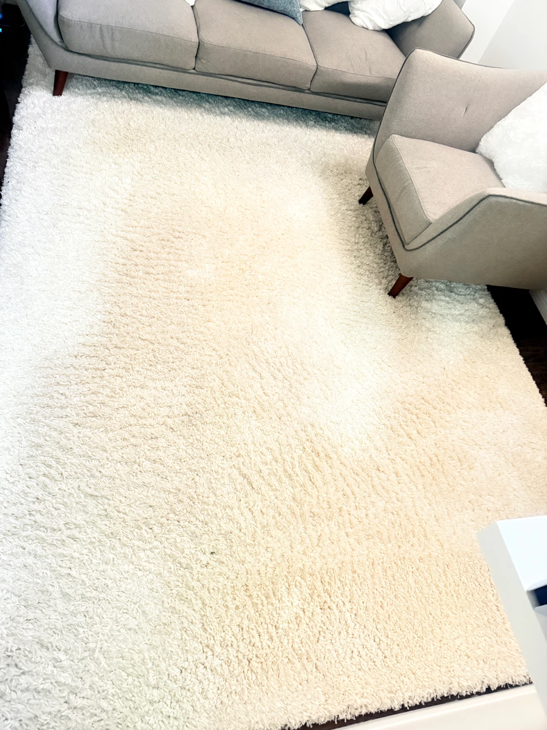 IKEA ÄRRENDE High Pile Rug - Off-White - photo 2