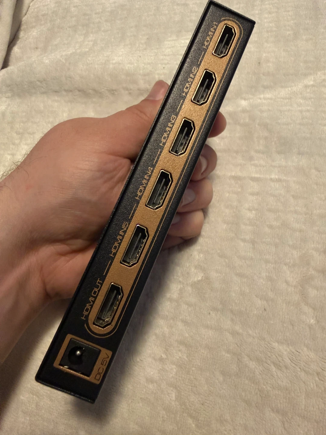 5 Port HDR HDMI Switcher 4K@60Hz