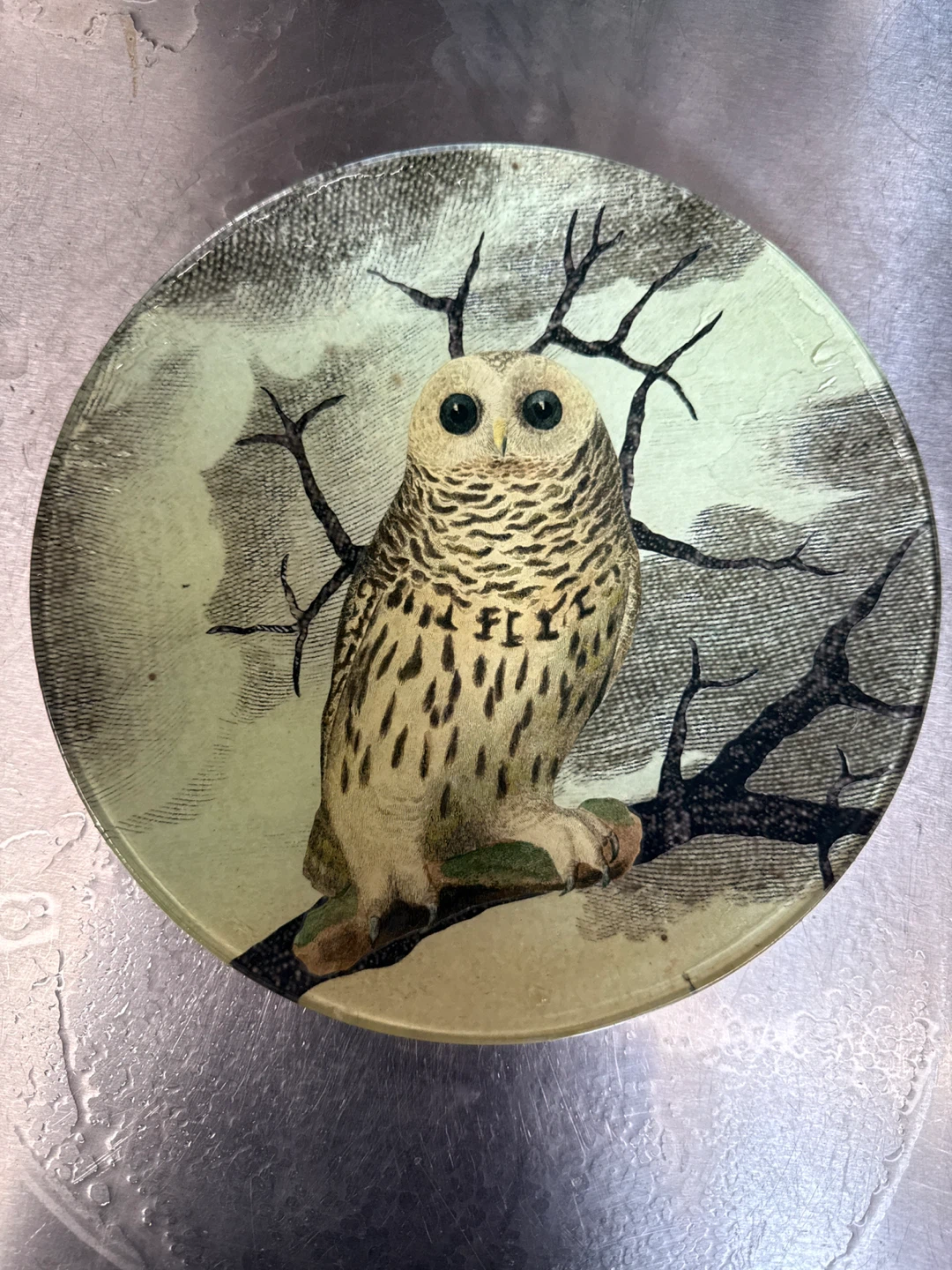 John Derian Owl Plate - photo 3