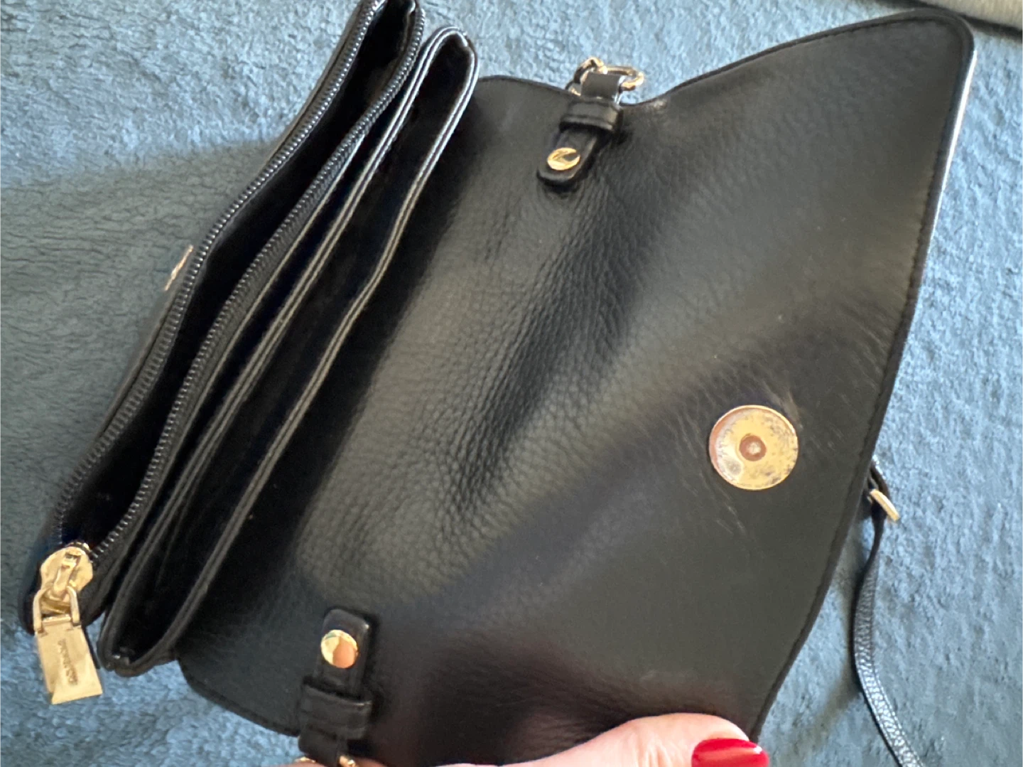 Michael Kors Black Leather Crossbody Bag - photo 4