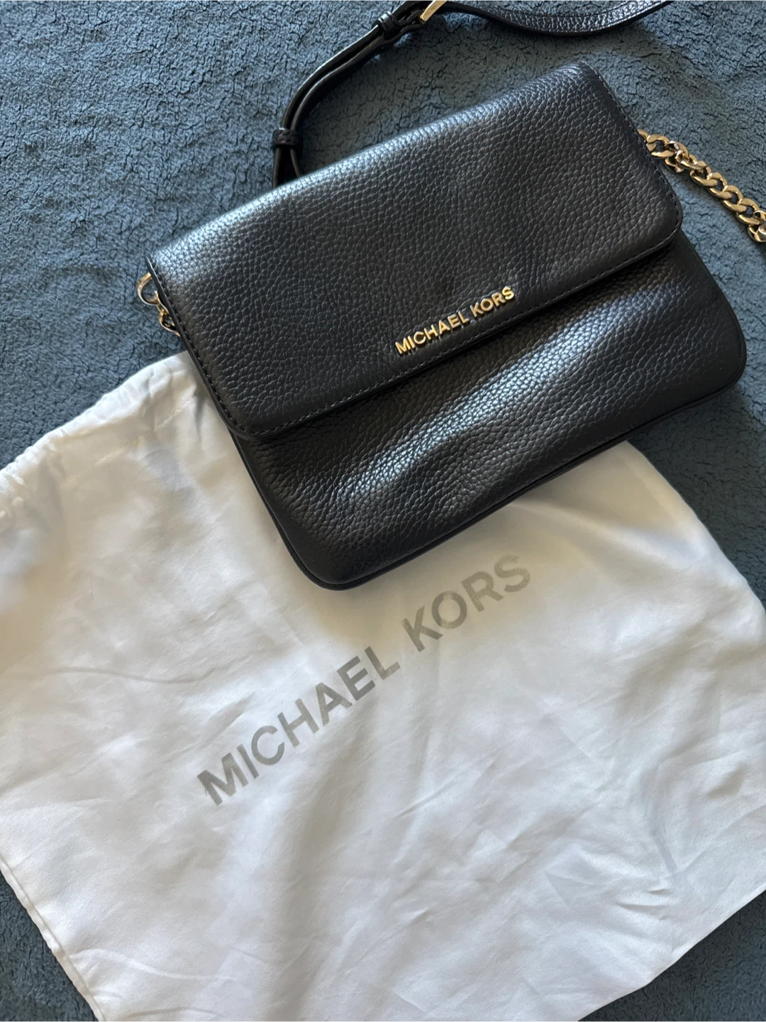 Michael Kors Black Leather Crossbody Bag - photo 5
