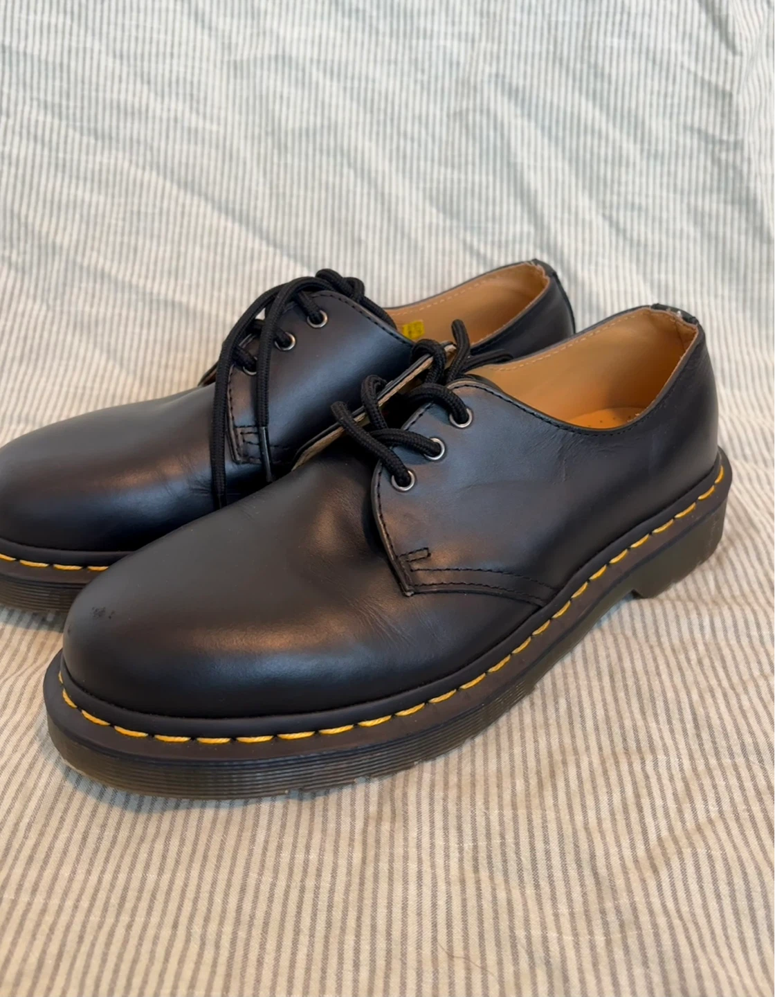 Dr. Martens 1461 Black Leather Shoes - photo 2