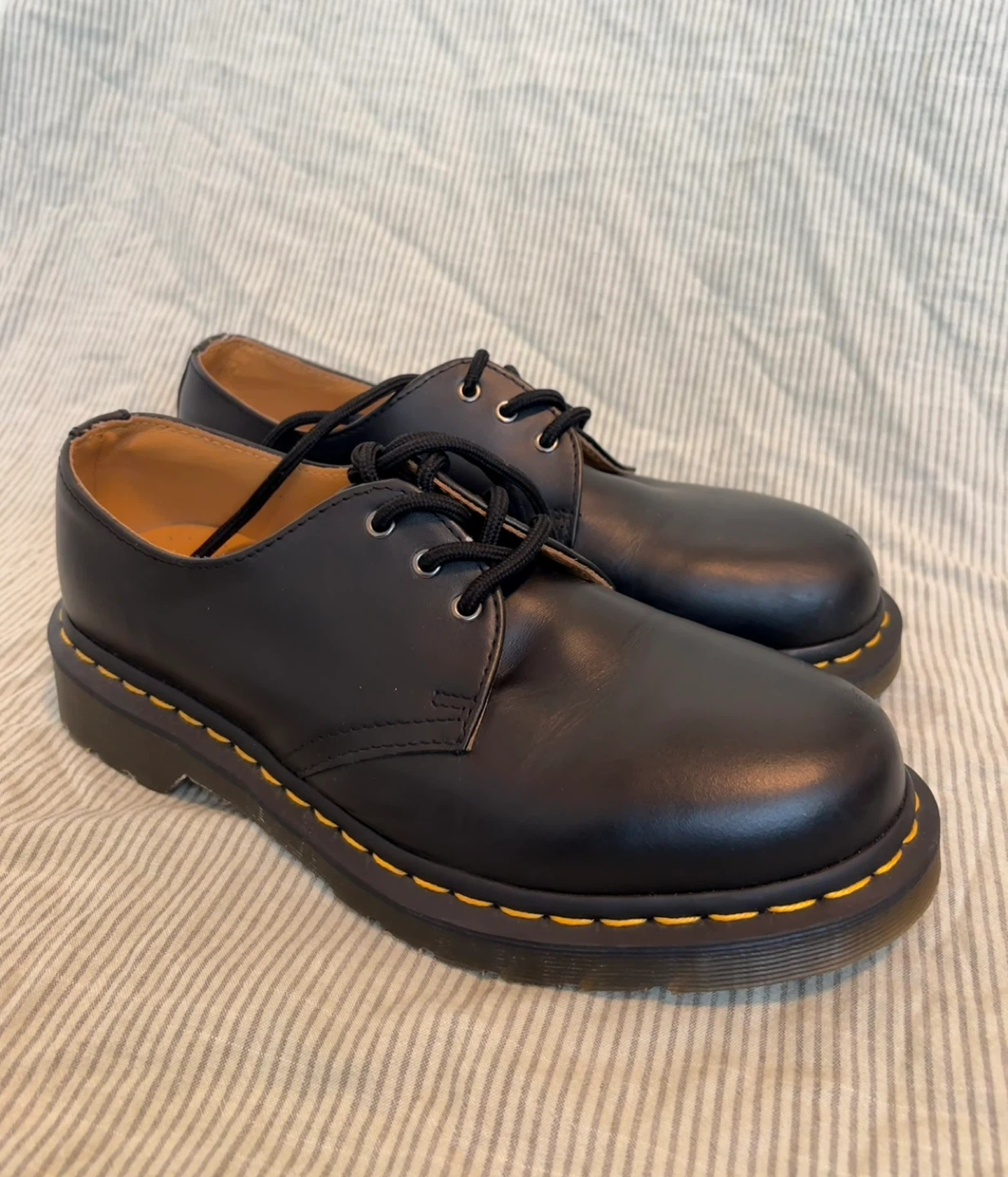 Dr. Martens 1461 Black Leather Shoes - photo 3
