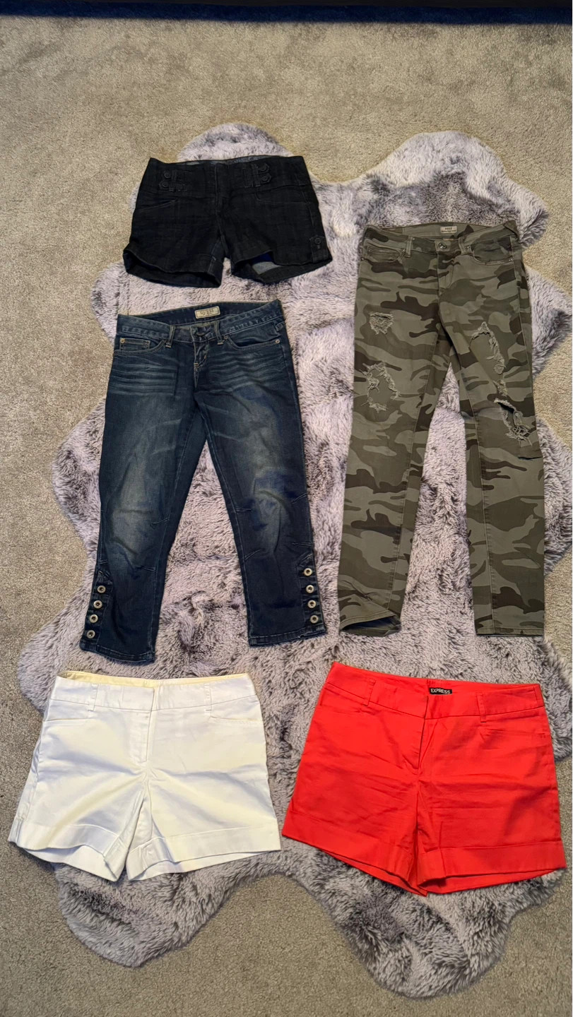 Assorted Women's Pants and Shorts Bundle