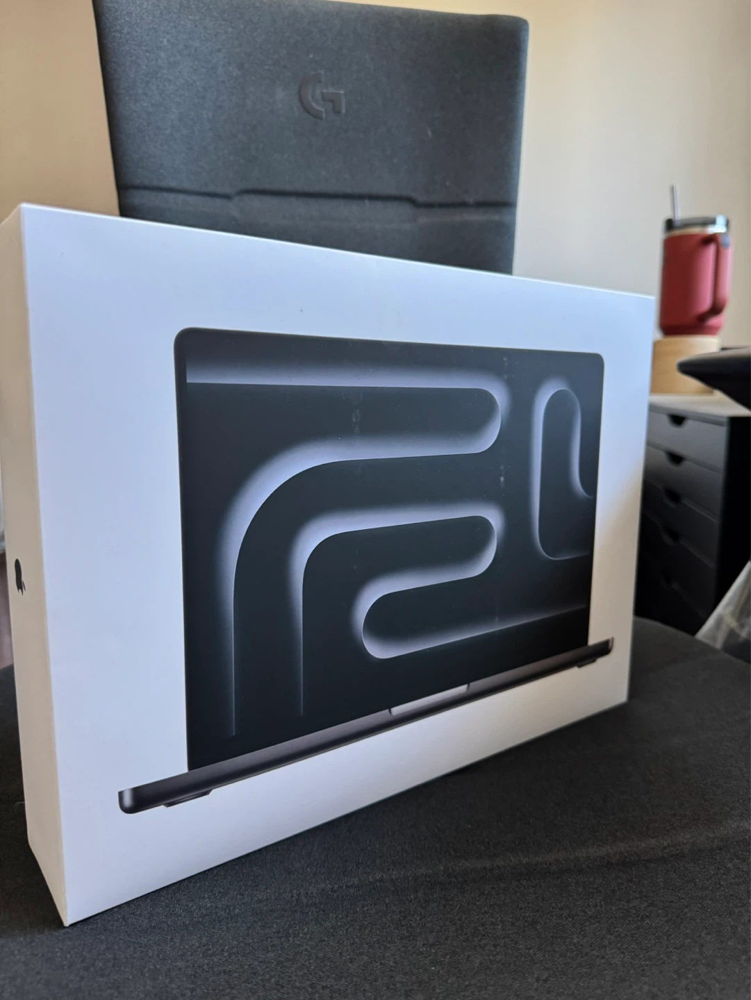 14-inch MacBook Pro in Space Black with M5 chip
