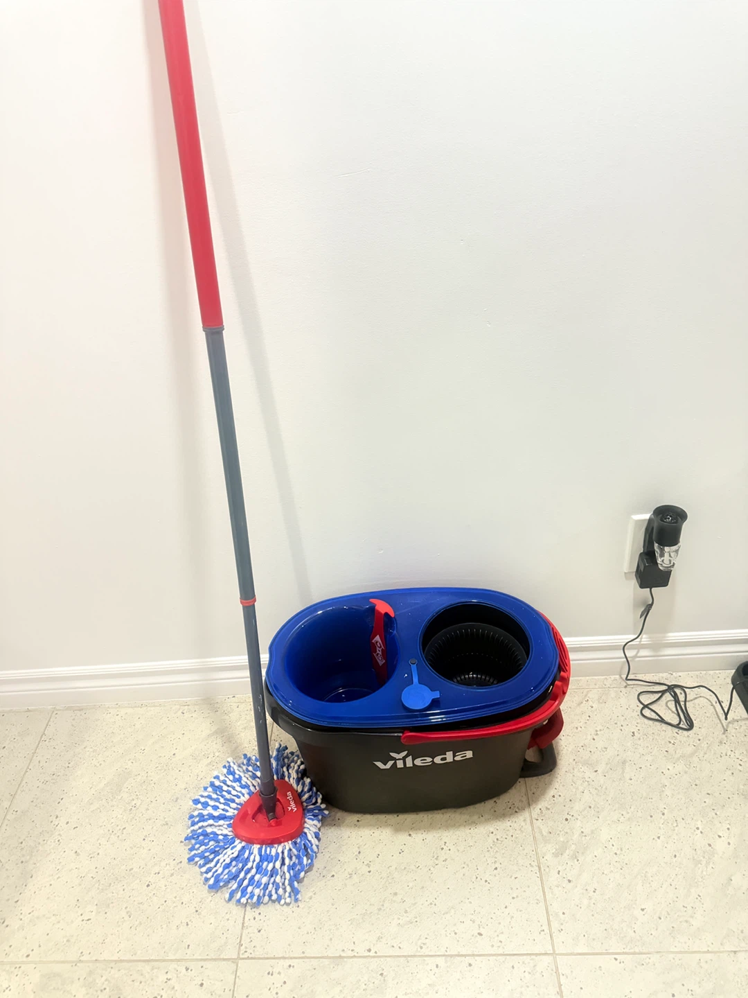 Vileda EasyWring Microfiber Spin Mop and Bucket System
