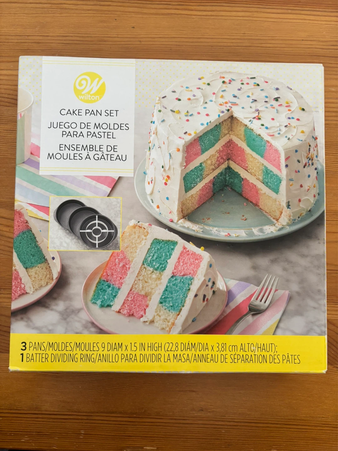 Brand new Wilton cake pan set