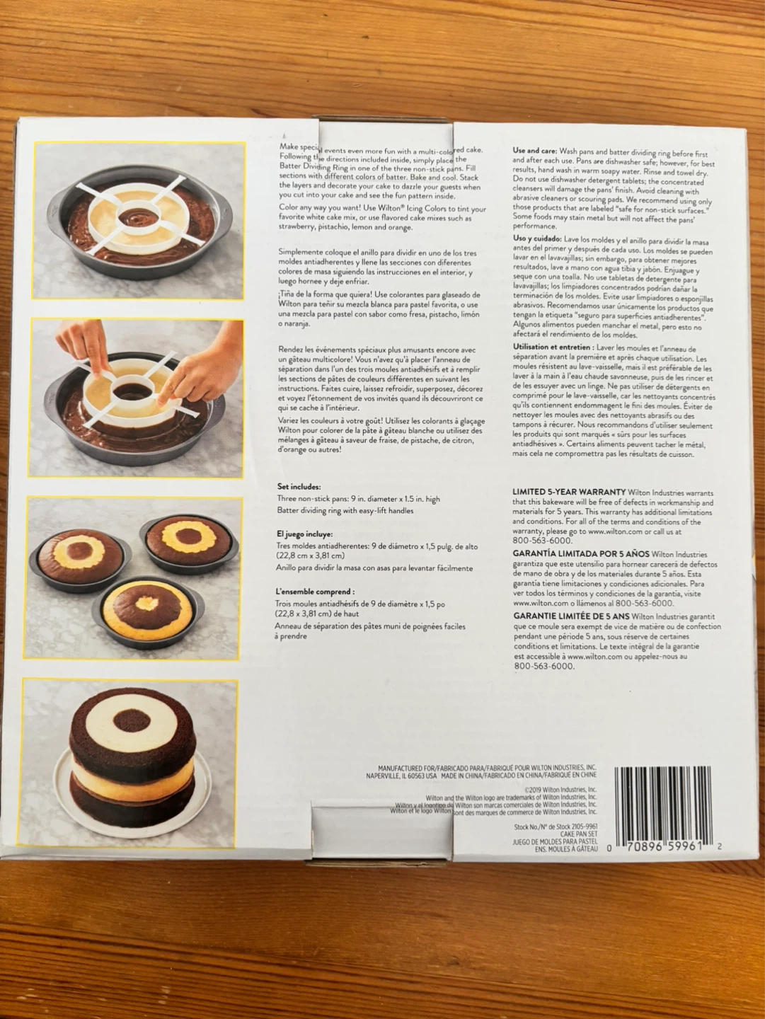 Brand new Wilton cake pan set - photo 2