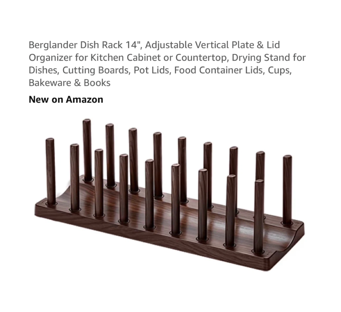 Brand new Dish Rack 14"