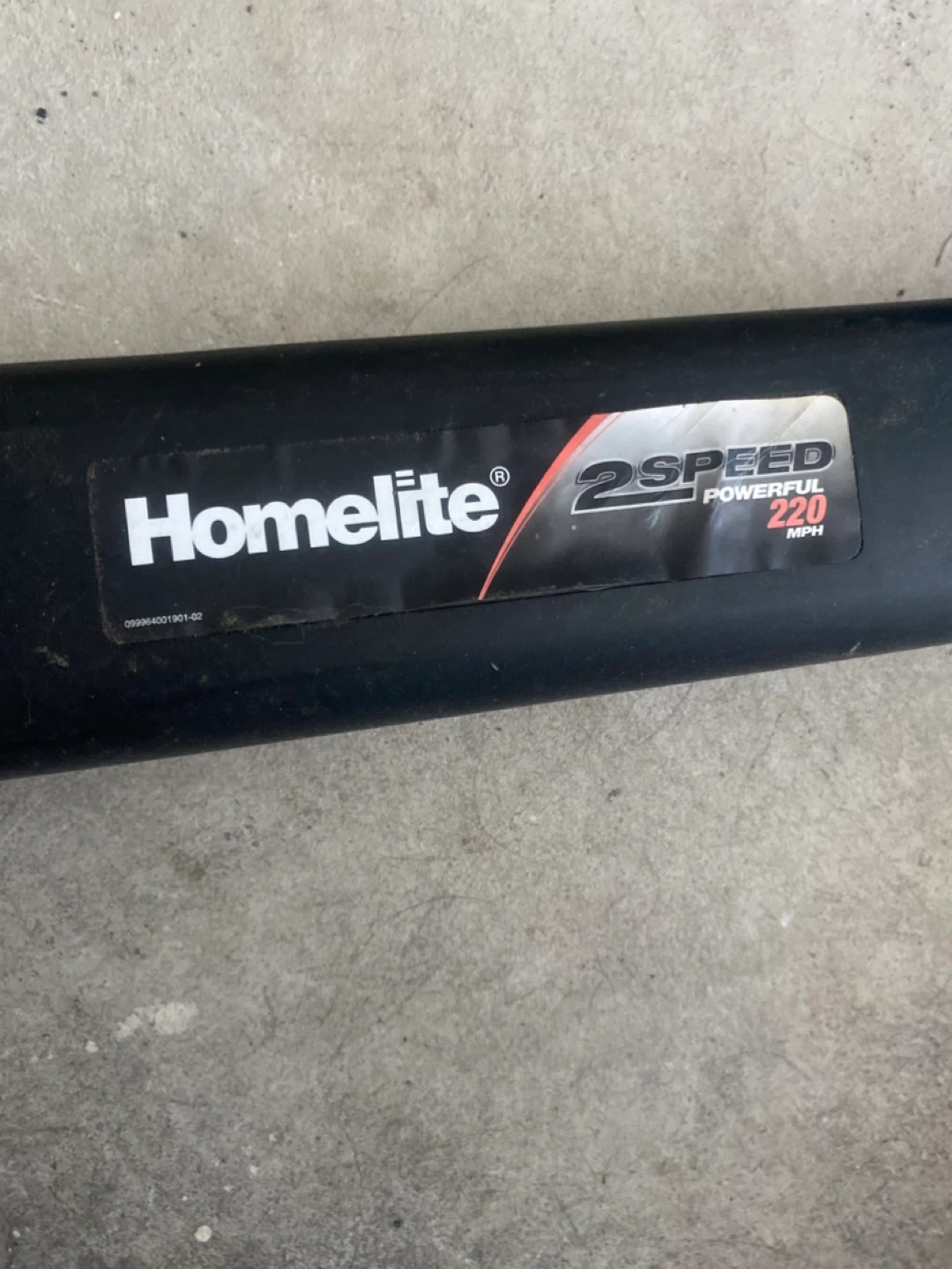 Homelite Electric Leaf Blower with Large Blower Attachment - photo 3