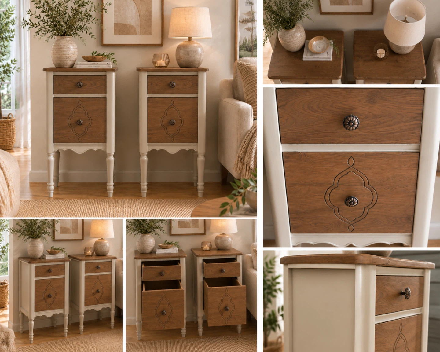 ✨Warm Walnut Accent Tables✨ - photo 5