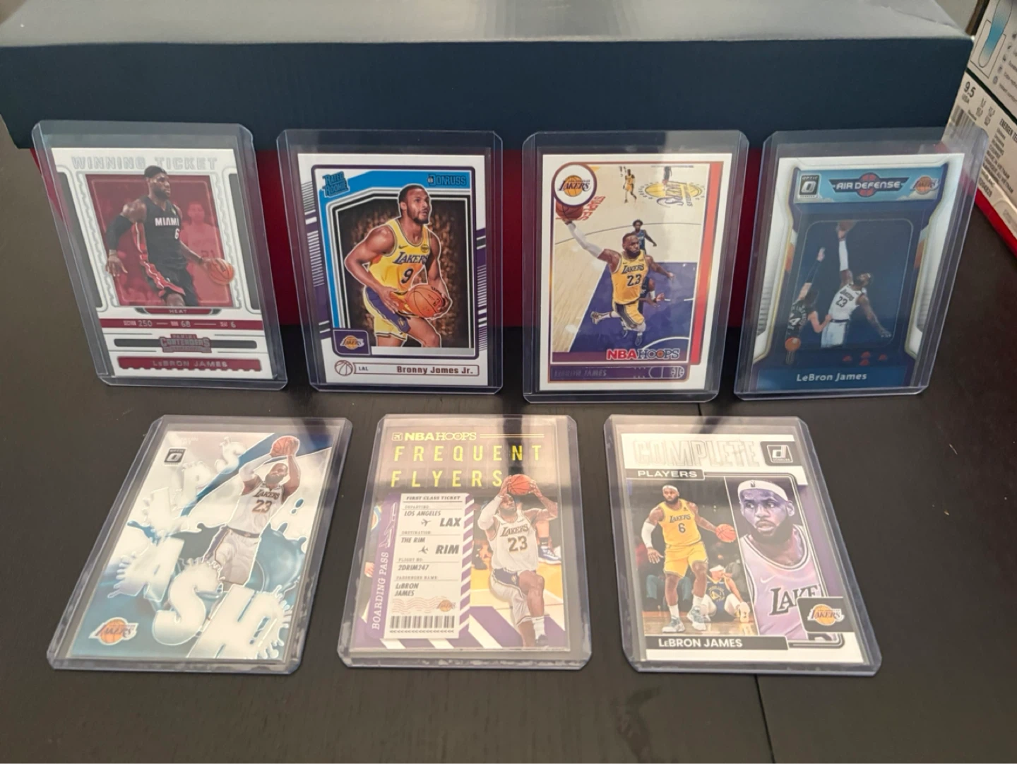 LeBron James & Bronny James Jr. Basketball Trading Cards