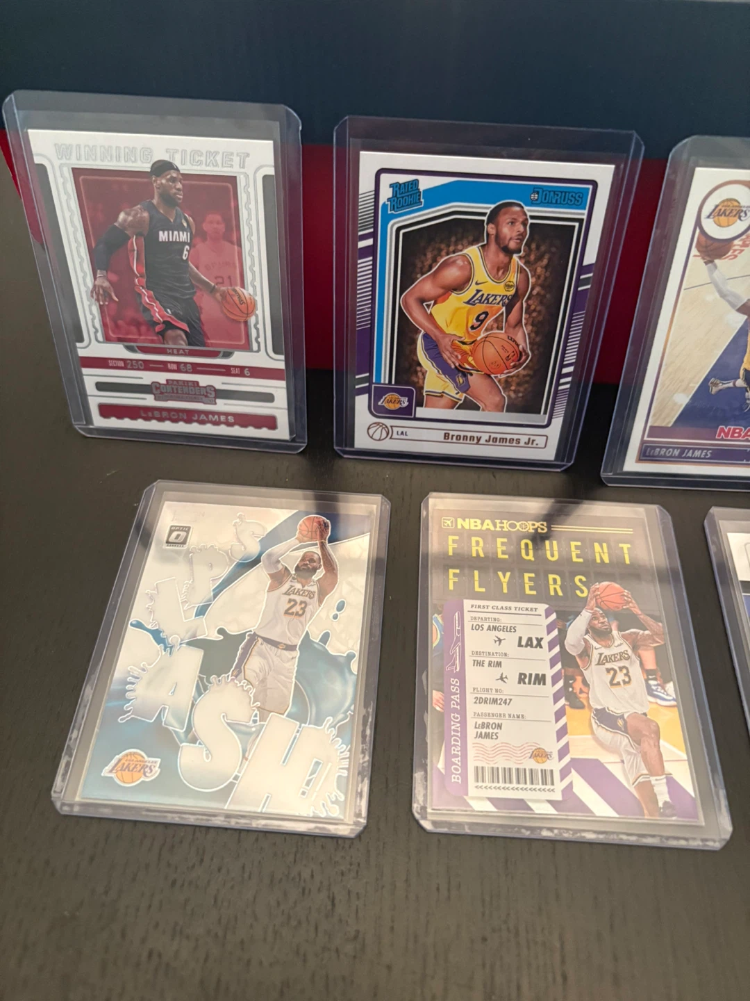LeBron James & Bronny James Jr. Basketball Trading Cards - photo 2