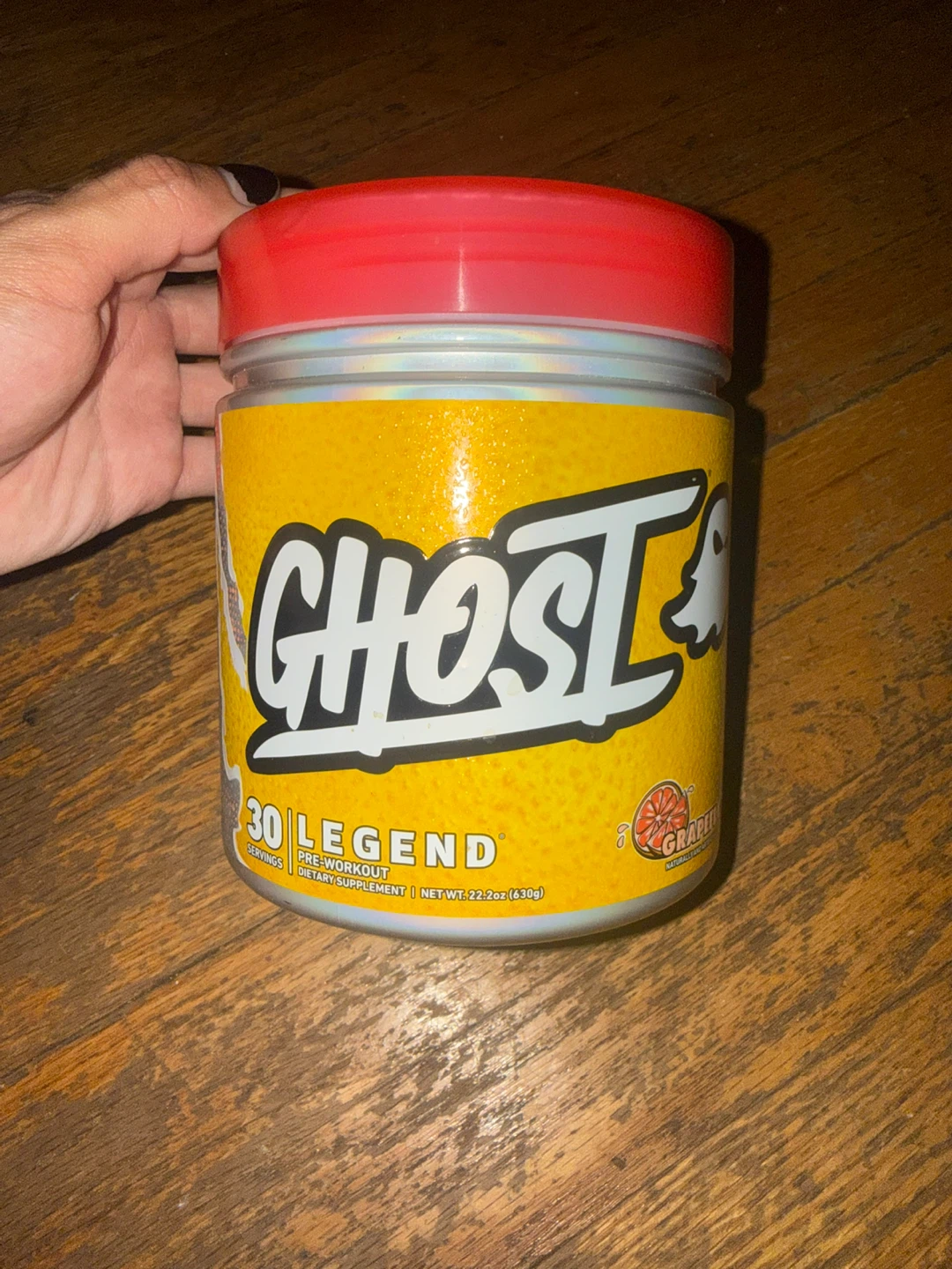 Ghost LEGEND Pre-Workout Supplement (Citrus Smash)
