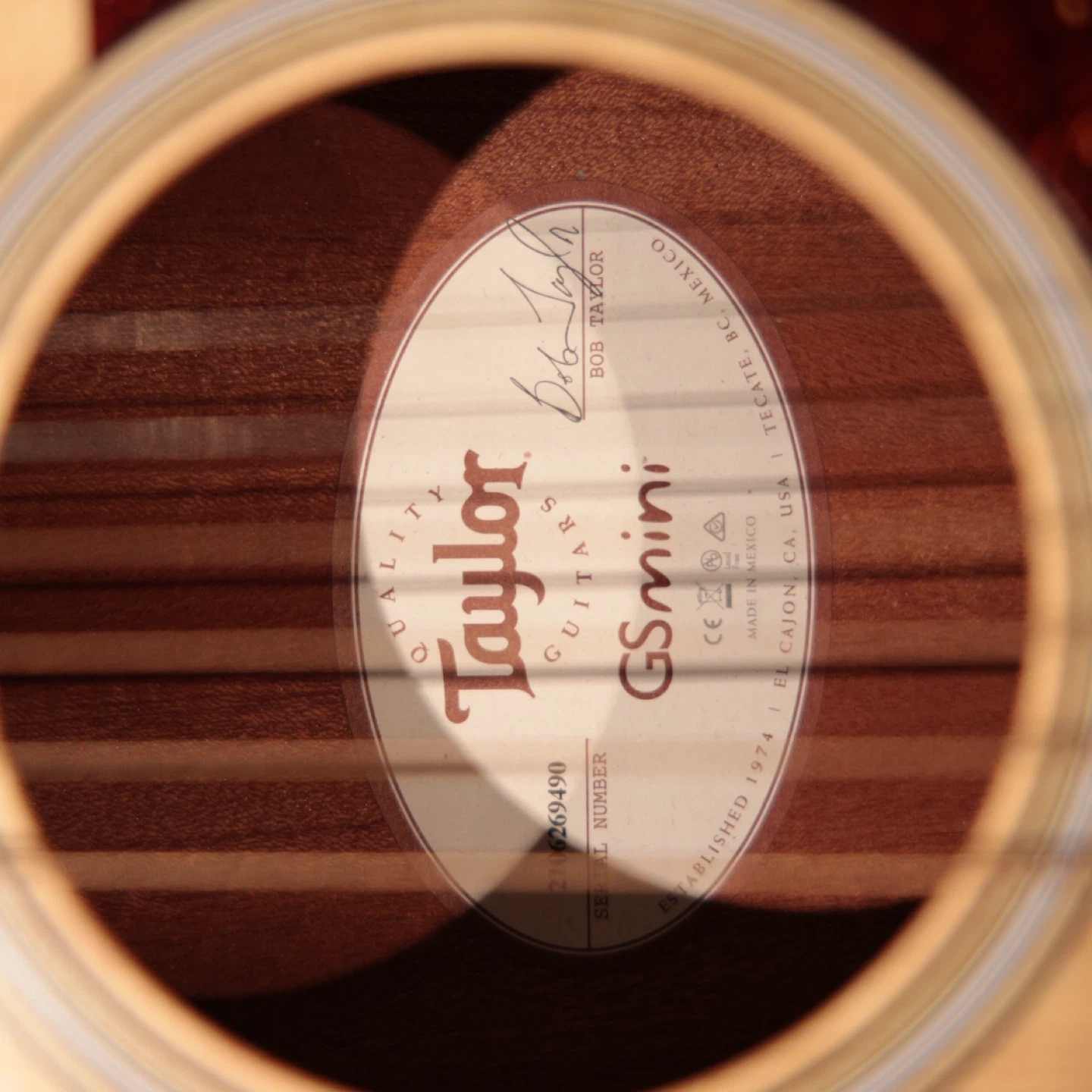 Taylor GSmini Acoustic Guitar with Case - photo 2
