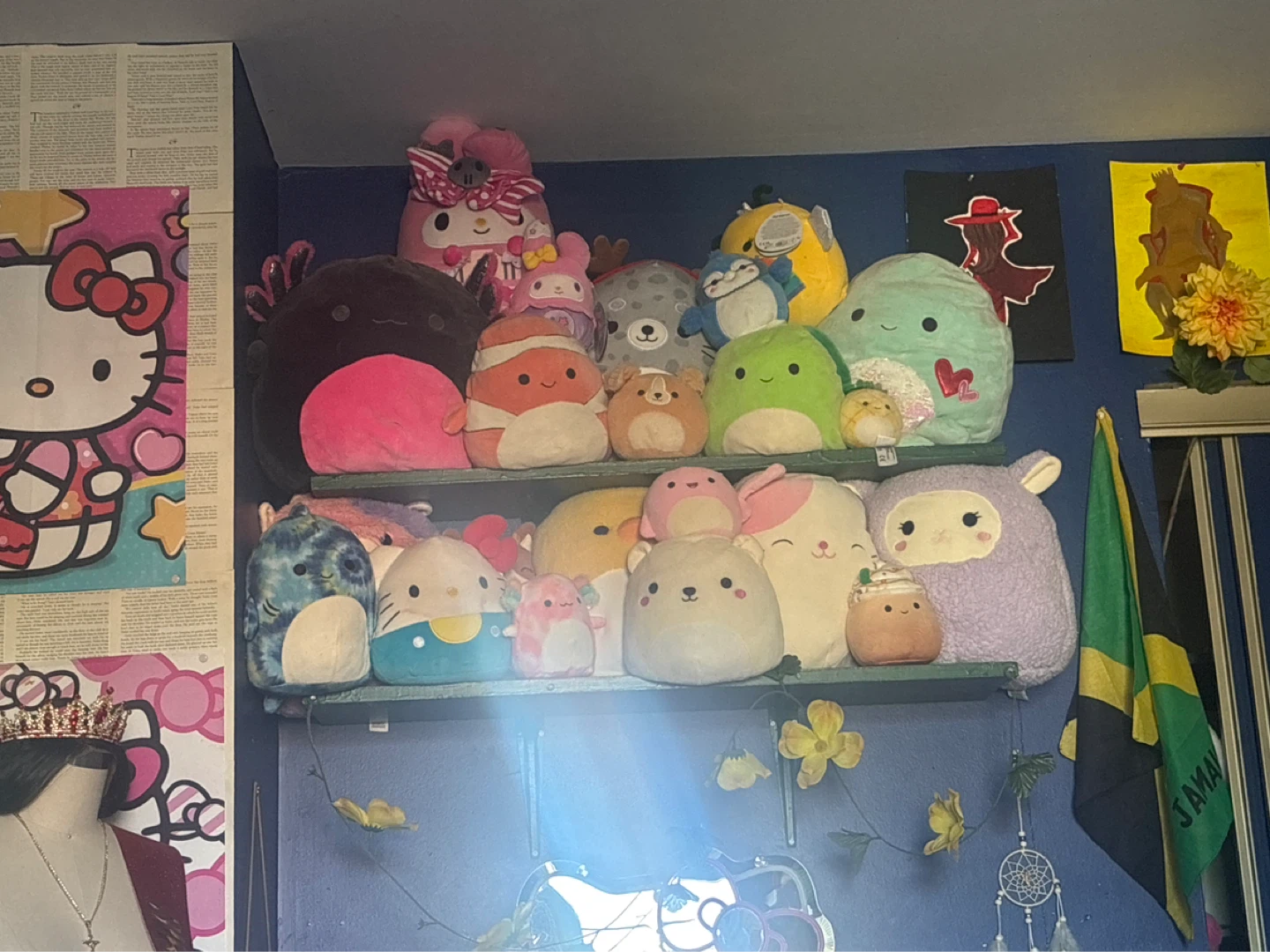 Squishmallow Collection with 22 different Squishmallows