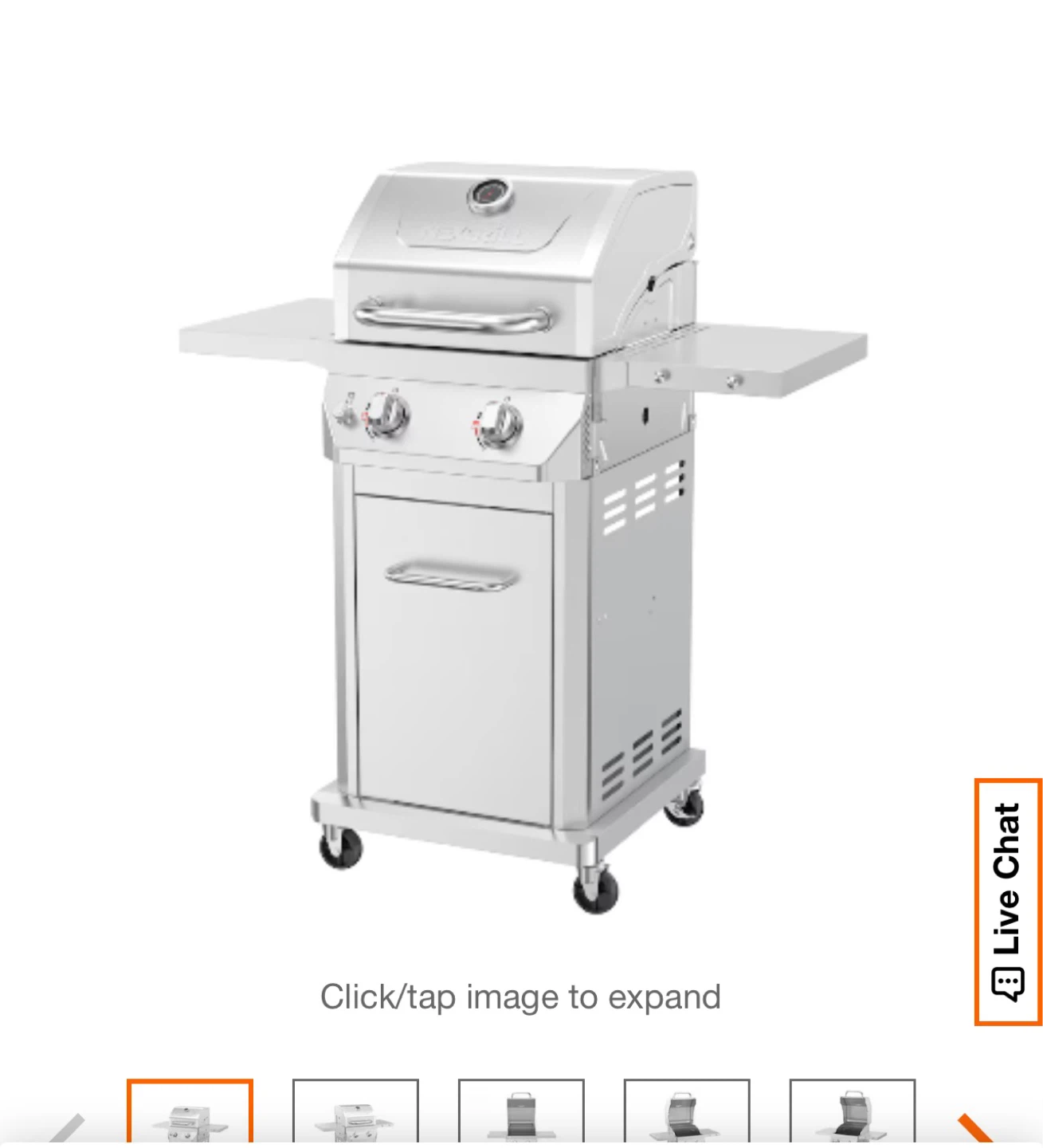 Nexgrill 2 Burner Stainless Steel Gas Grill