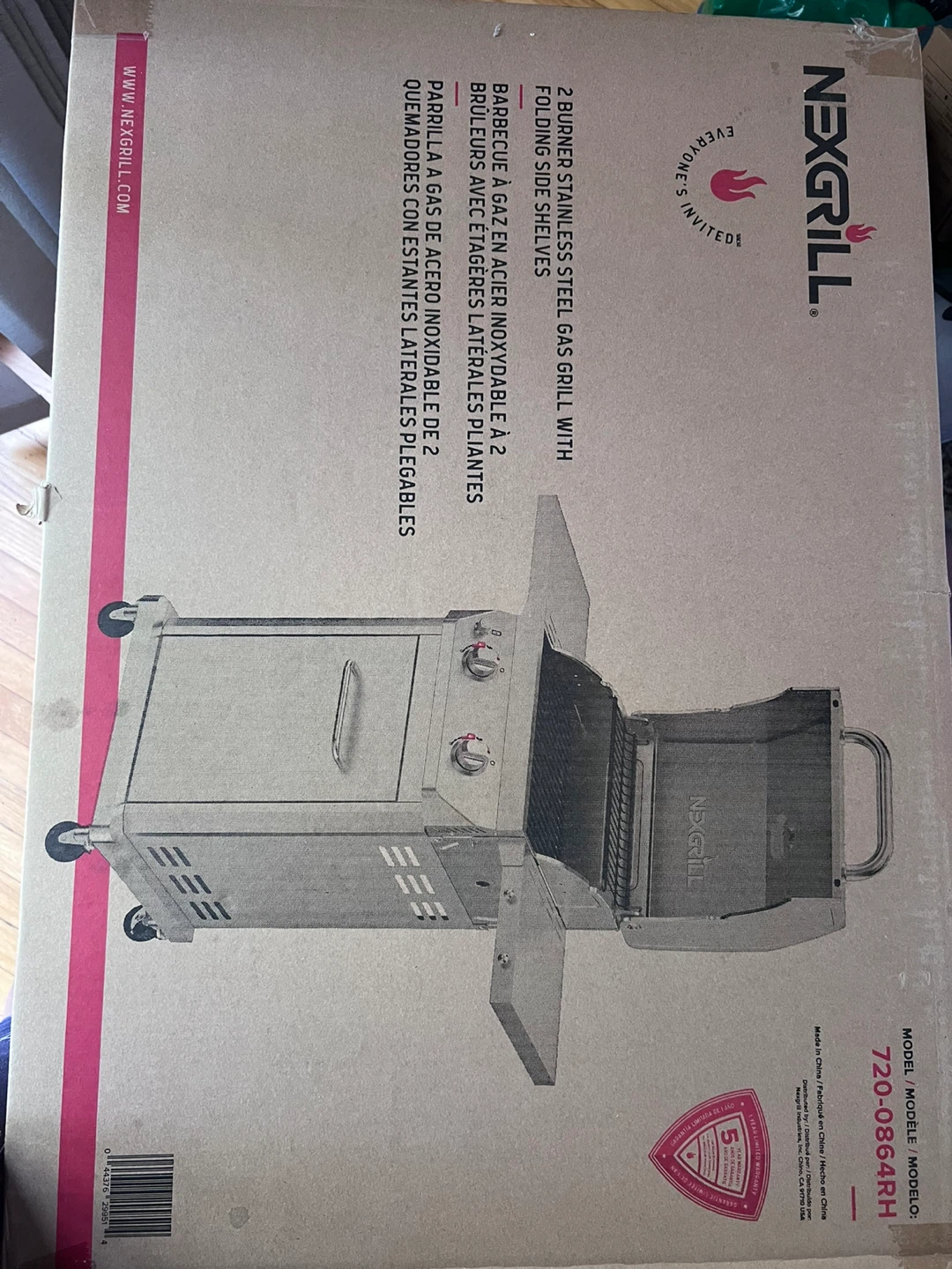 Nexgrill 2 Burner Stainless Steel Gas Grill - photo 3