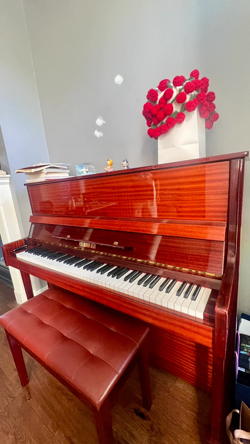 Pollmann Klavier Upright Piano with Bench - photo 3