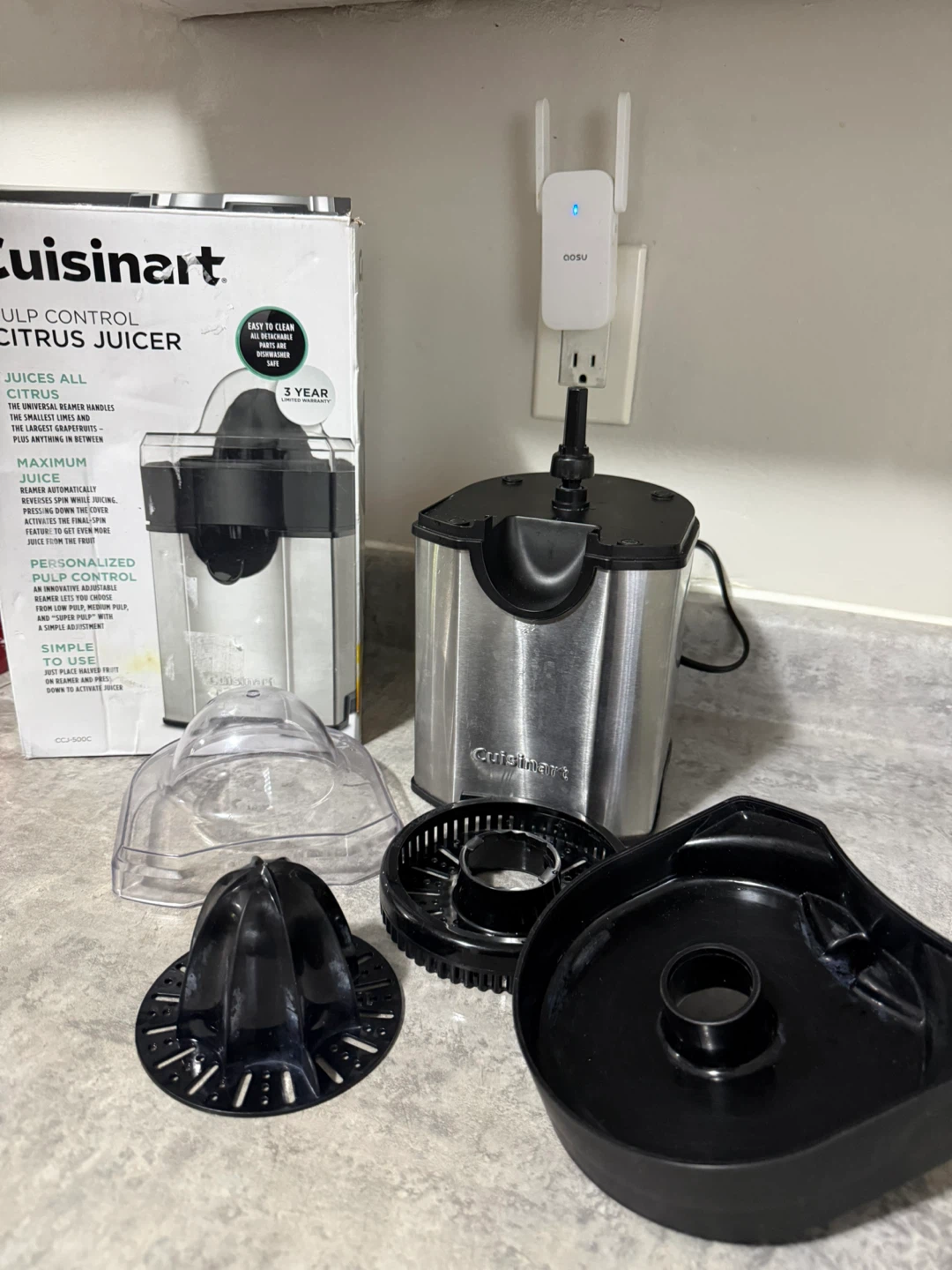 LIKE NEW Cuisinart Pulp Citrus Juicer