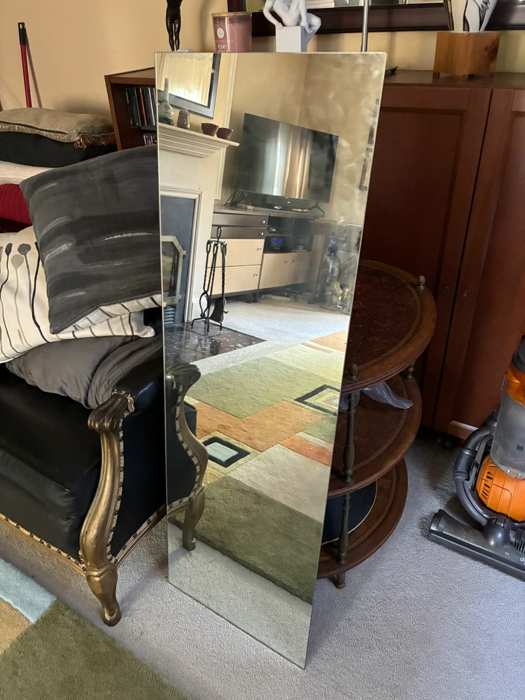 Ikea Mirror Minde good condition Width: 120 cm Height:40 cm - photo 2