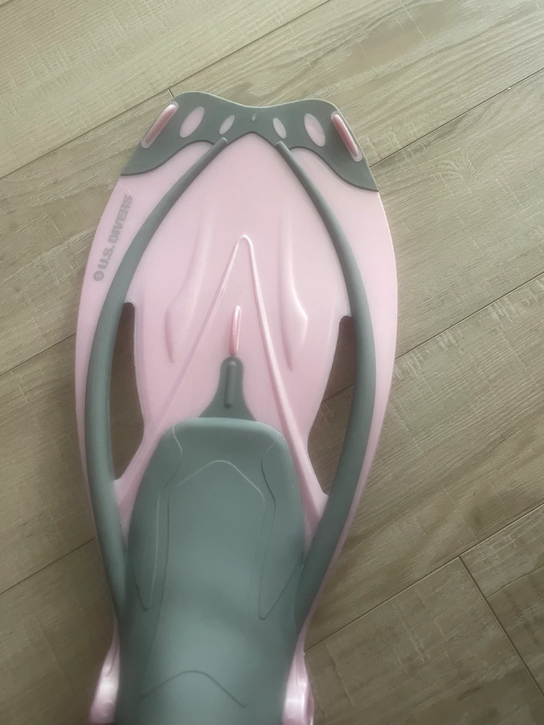 U.S. Divers Pink & Grey Swim Fins