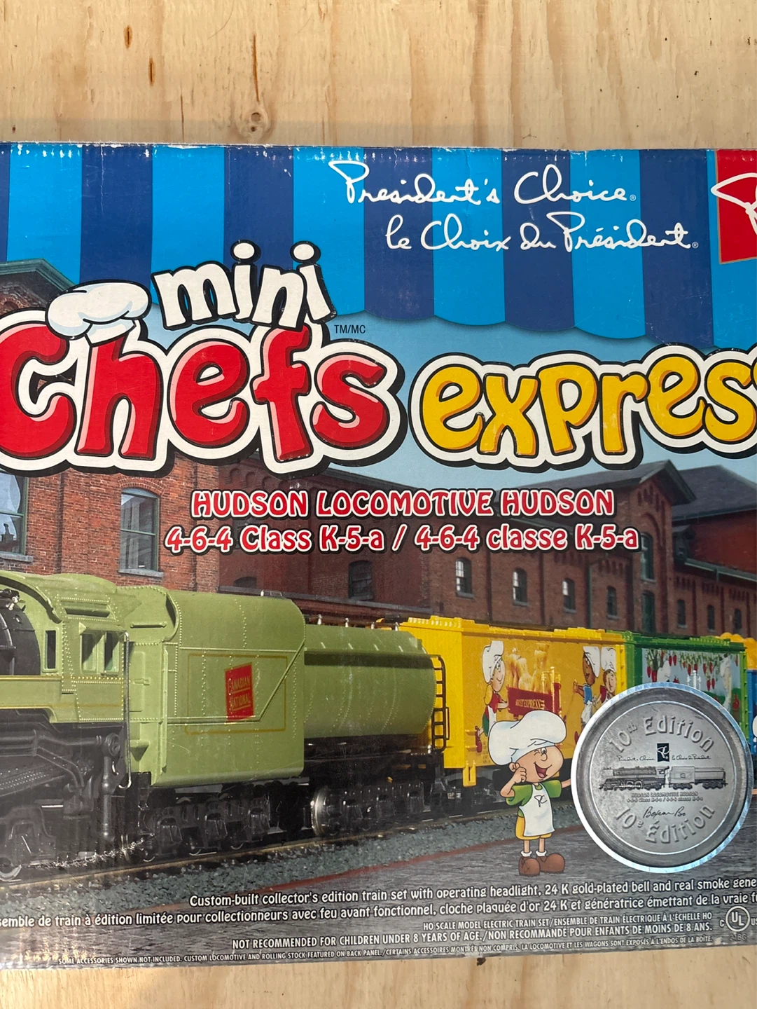 Mini Chefs Express Hudson Locomotive Train Set - photo 5