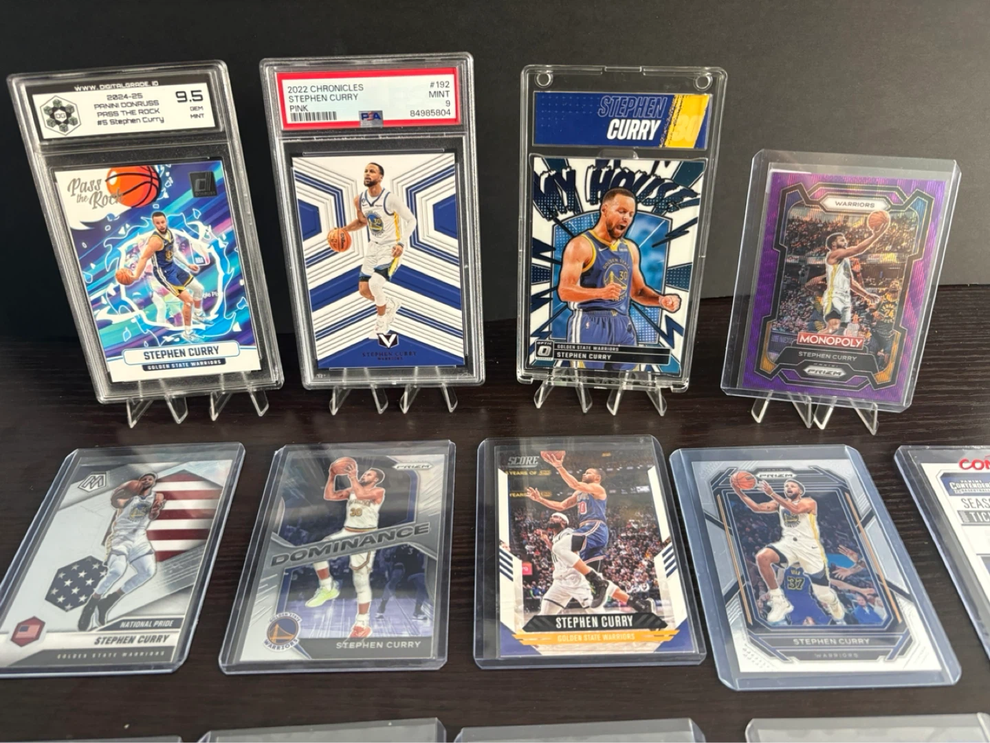 Collection of Stephen Curry Basketball Cards - photo 5