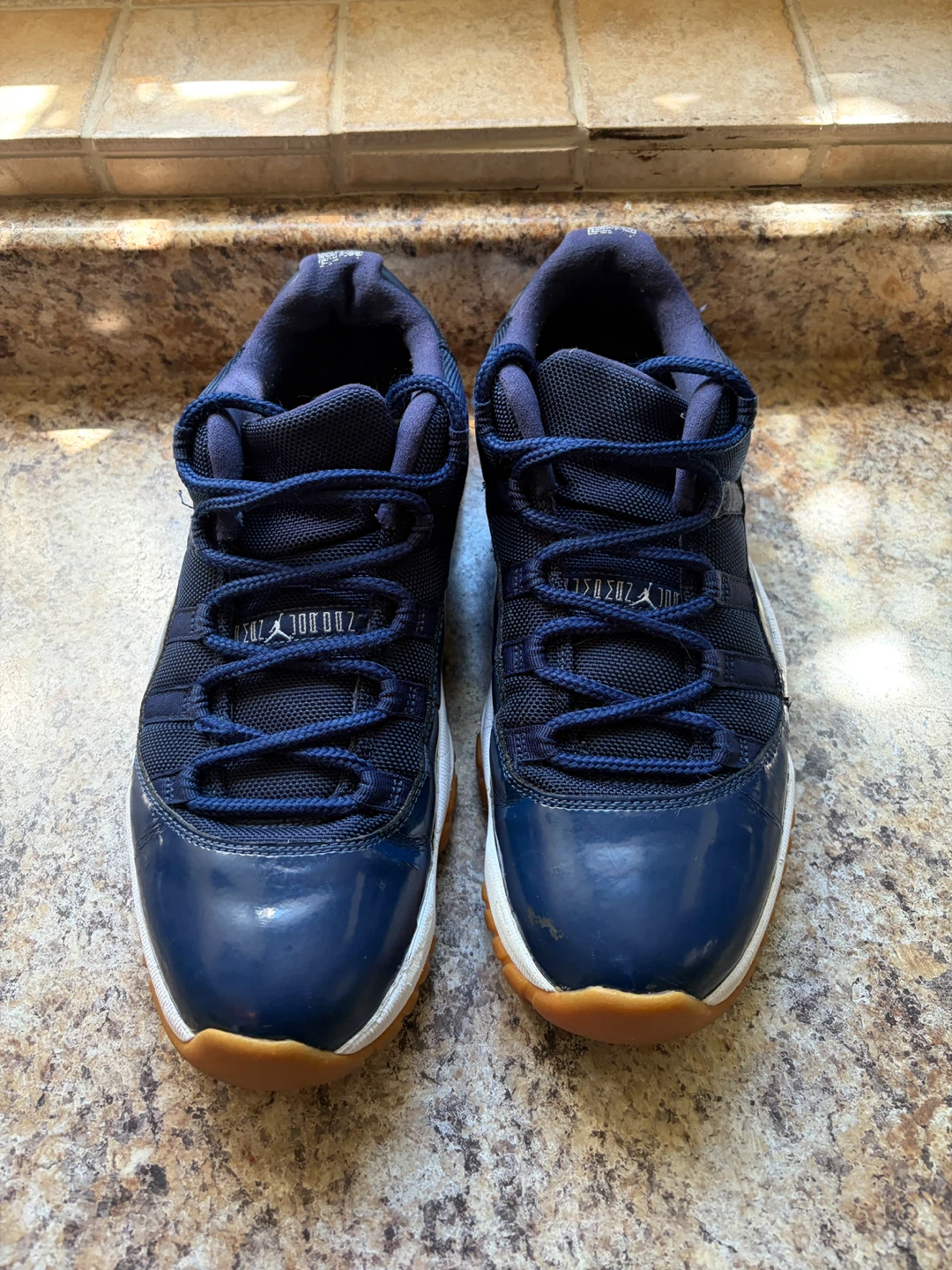 Air Jordan 11 Retro Navy Gum Sole - photo 3
