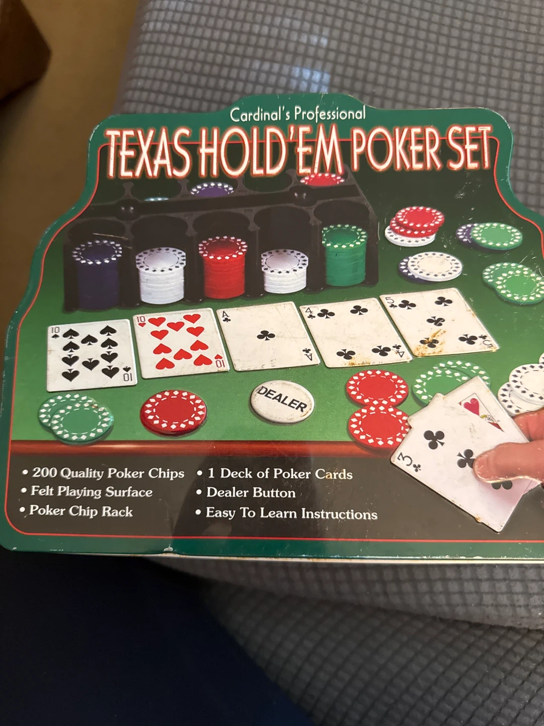 Cardinal's Professional Texas Hold'em Poker Set