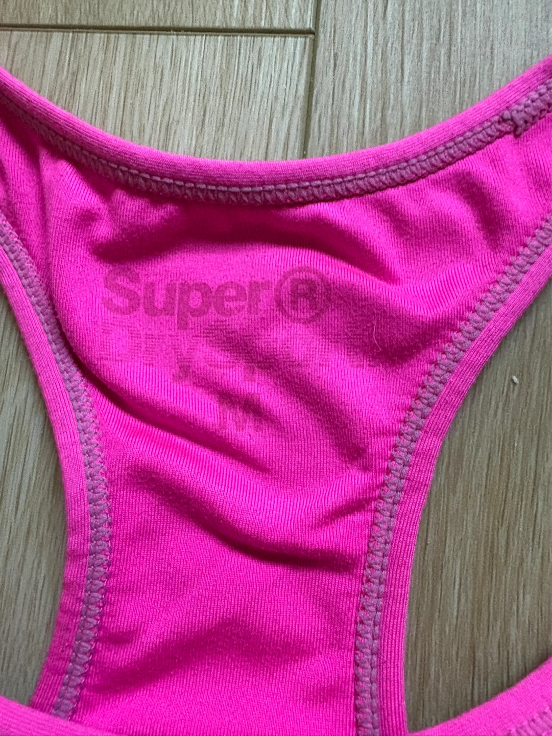 2 Medium superdry Sports Bra black pink moulded cups medium - photo 2