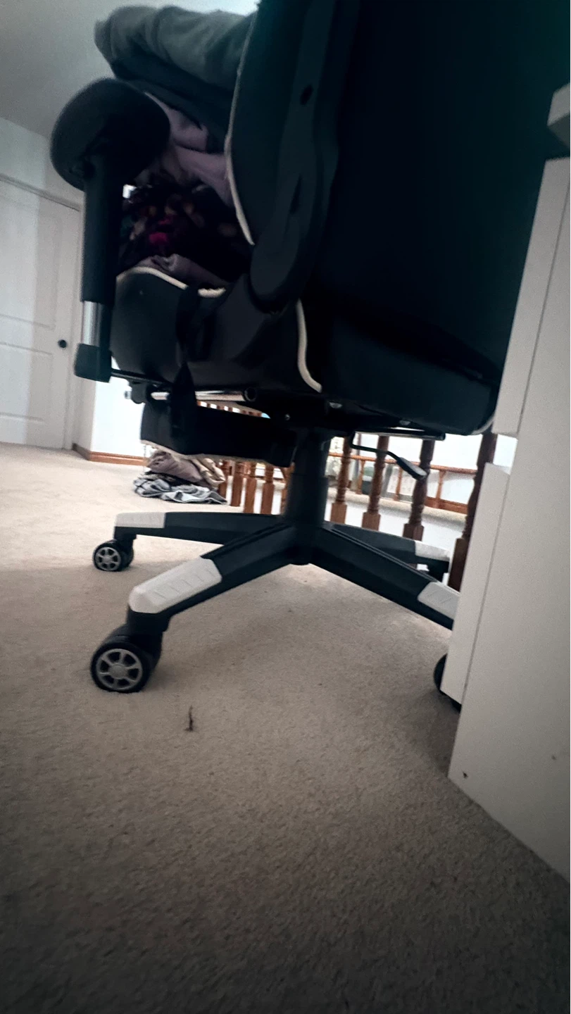VANCEL Gaming Chair - Black/White - photo 3
