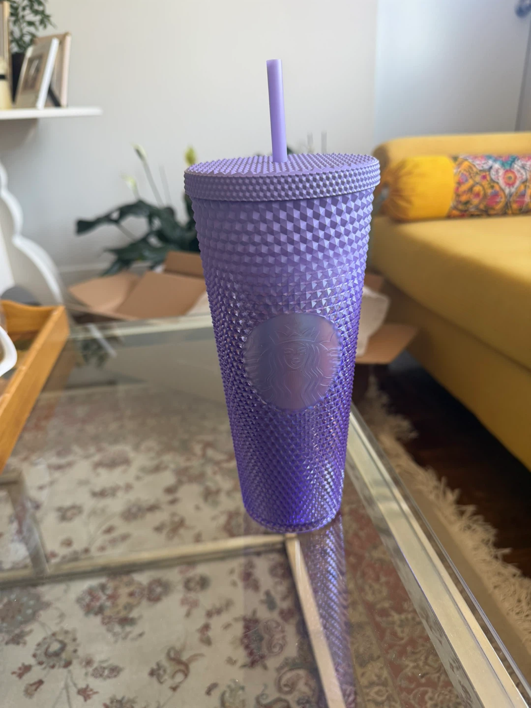 Starbucks Tumbler with Straw - Purple - 24 oz