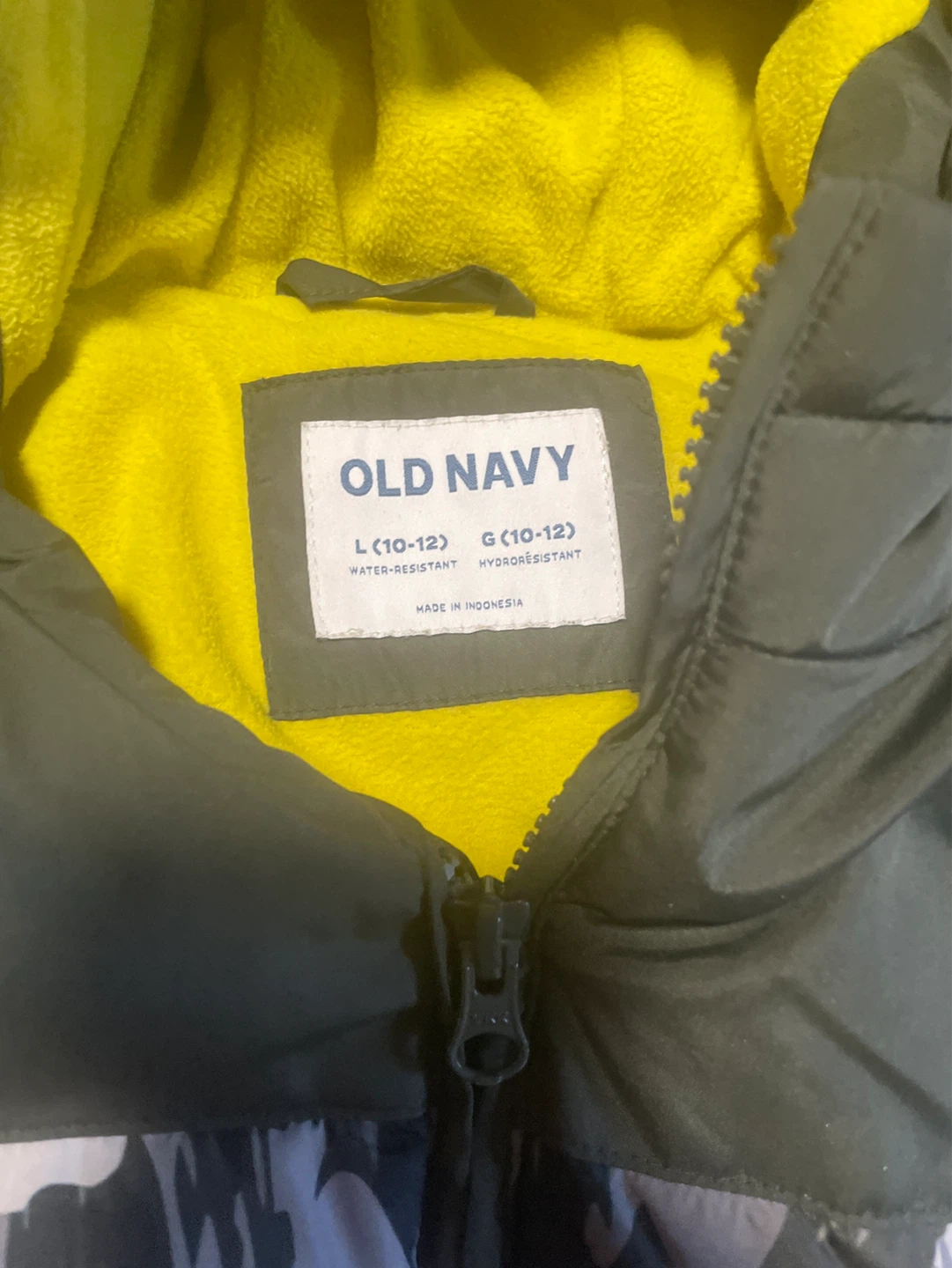 Old Navy Kids Puffer Jacket Size L (10-12) - photo 2