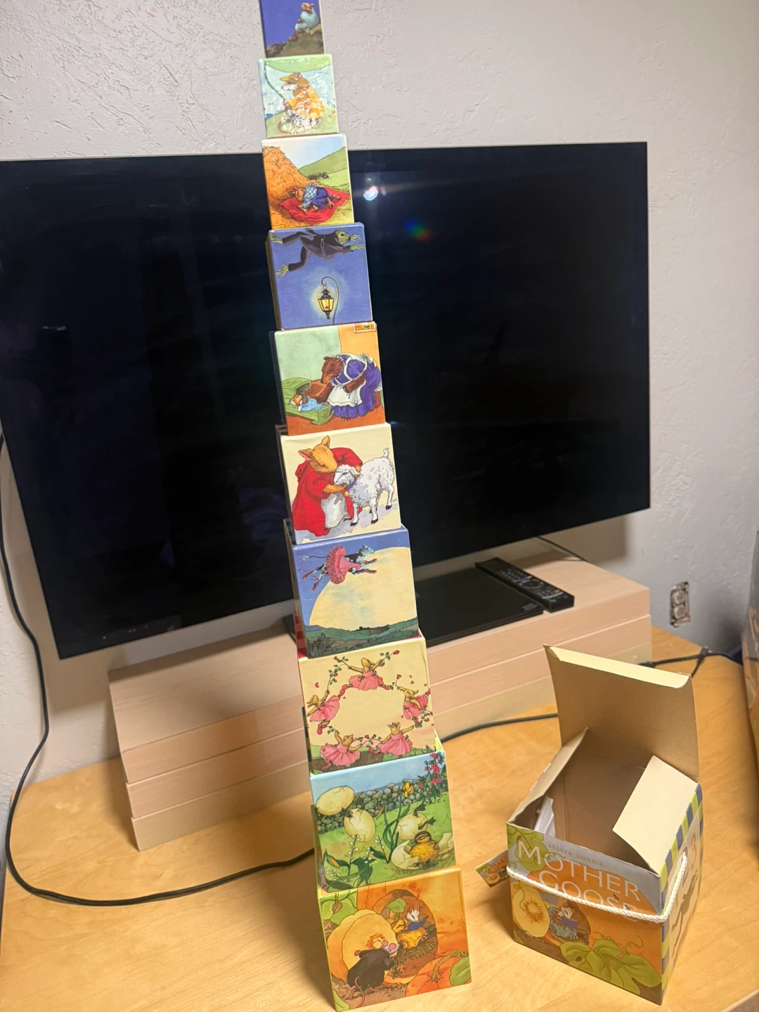 Sylvia Long's Mother Goose Nesting Blocks
