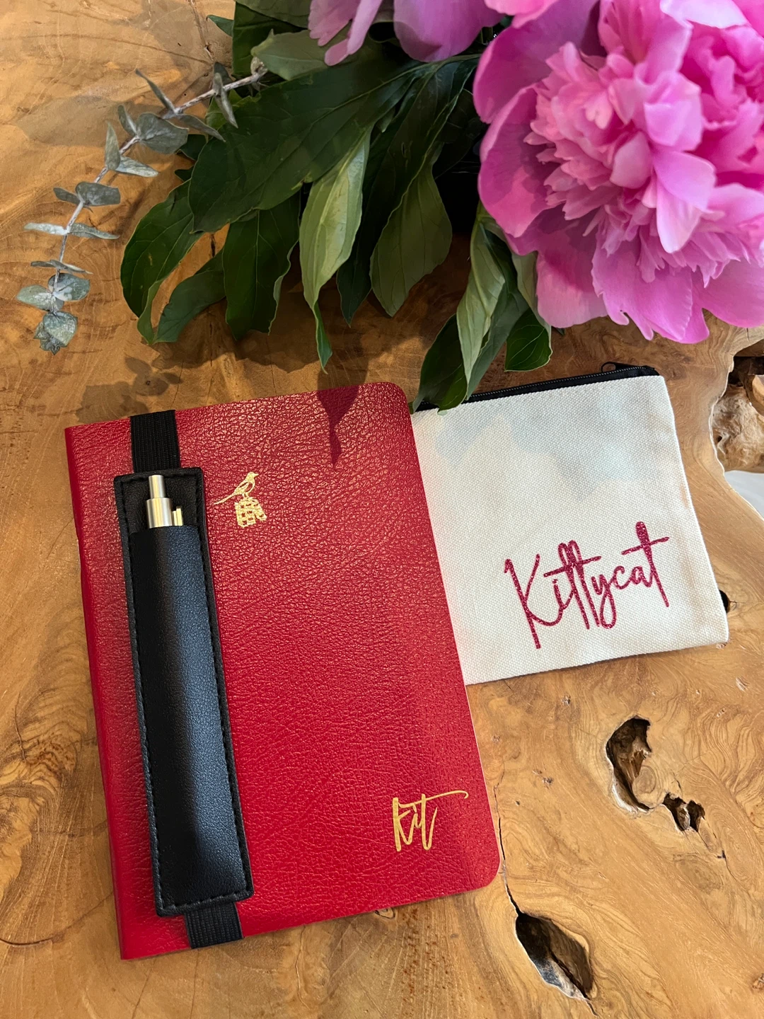 Personalized Notebook and Pouch Gift Set
